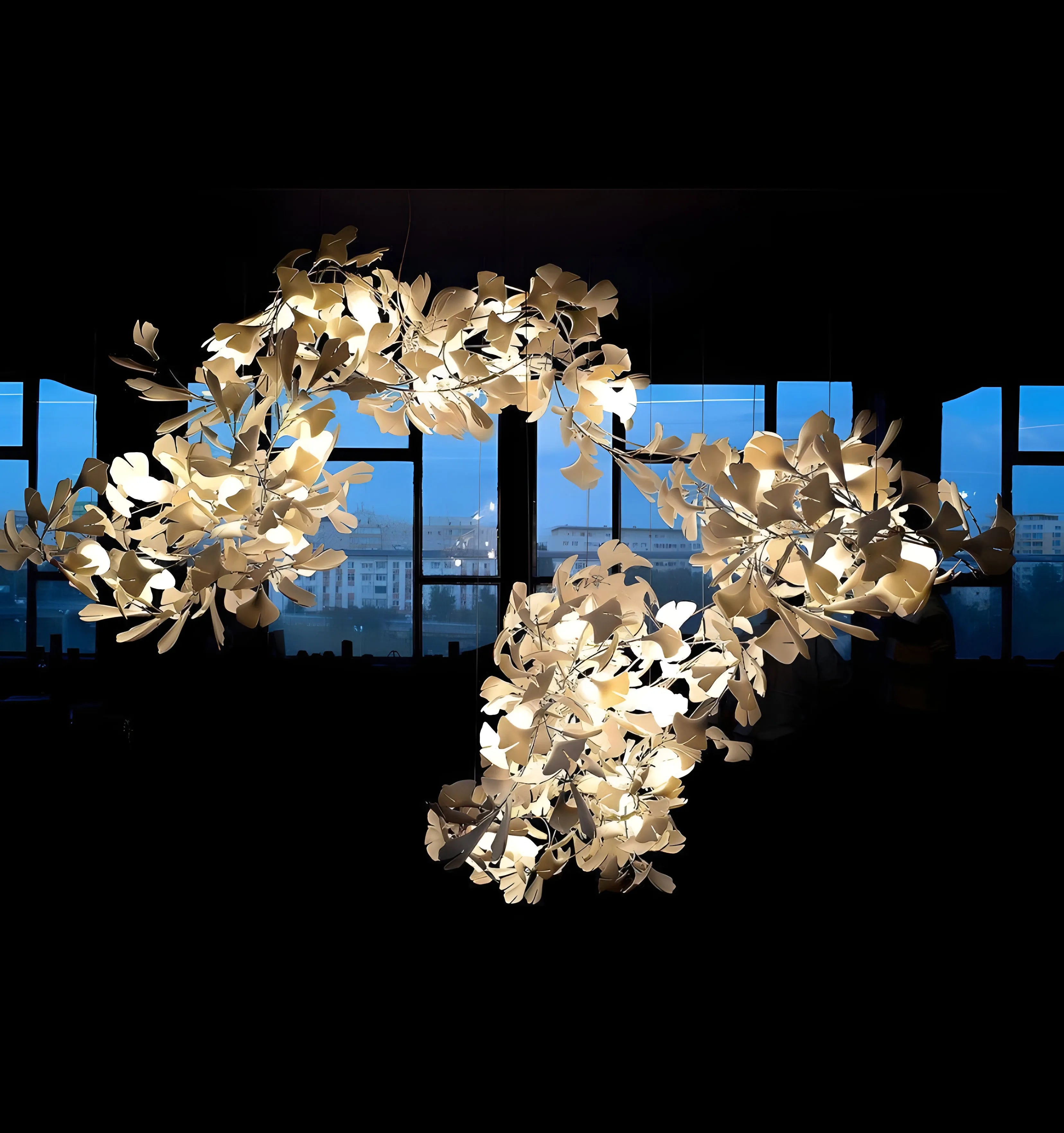 Gingko Chandelier C - Yiarolight