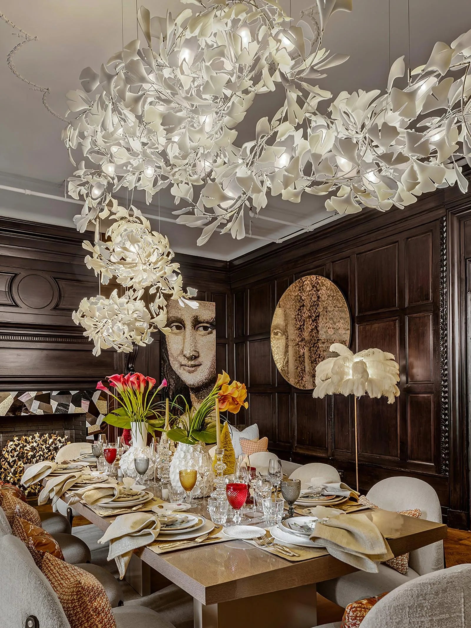 Gingko Chandelier C - Yiarolight