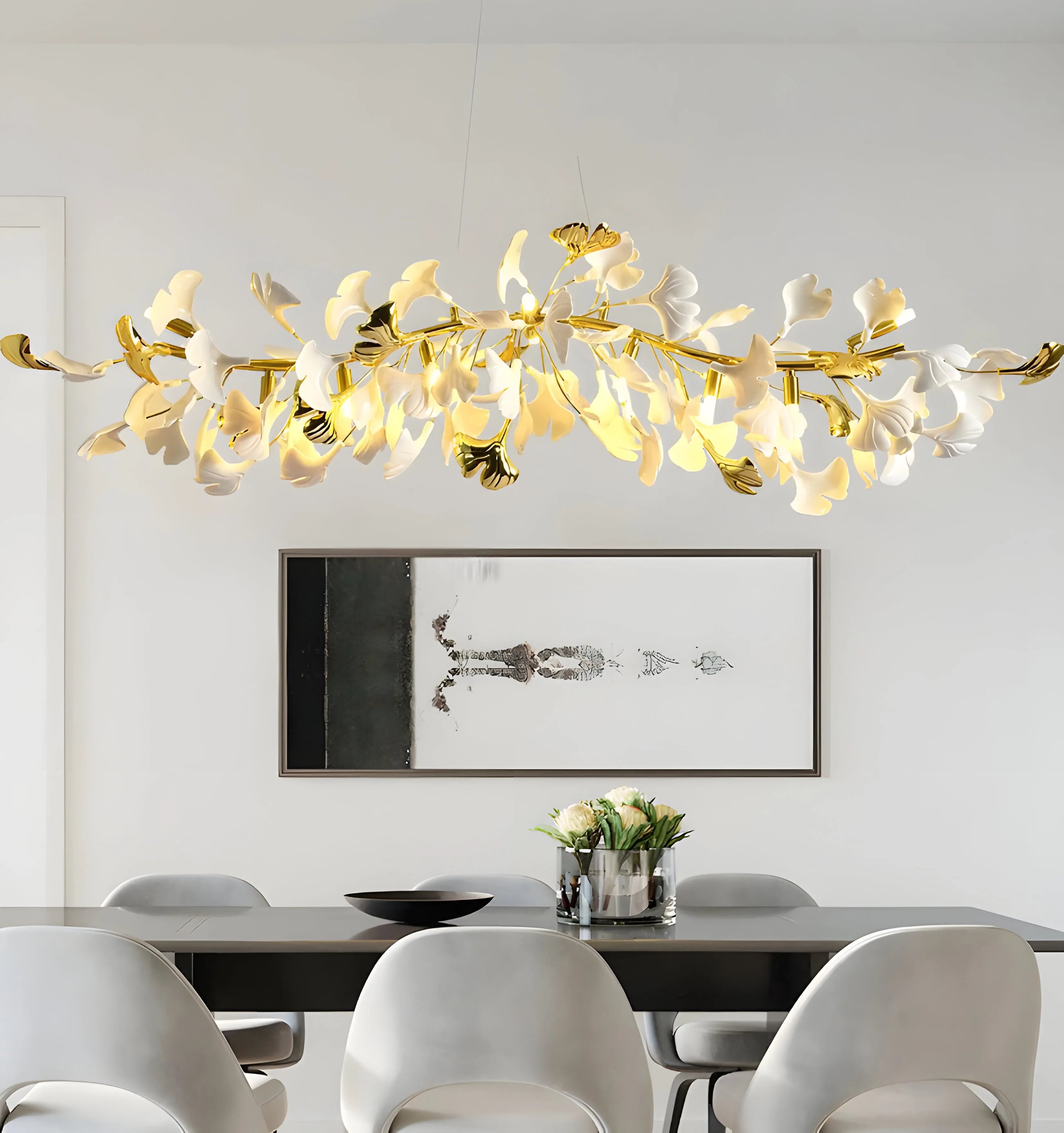 Gingko Chandelier D - Yiarolight