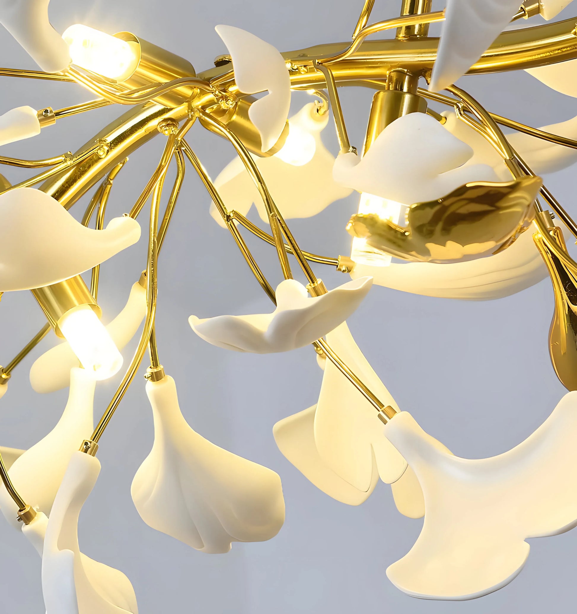 Gingko Chandelier D - Yiarolight