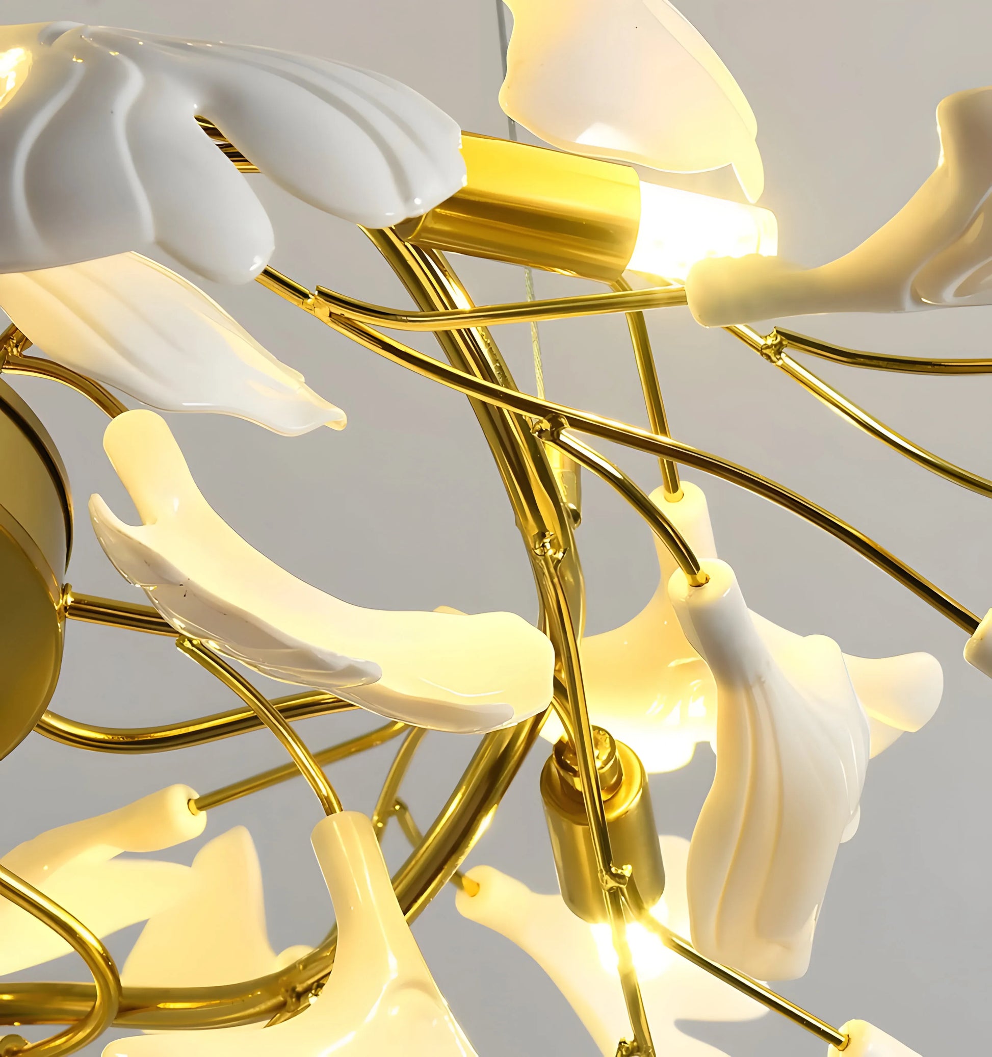 Gingko Chandelier D - Yiarolight