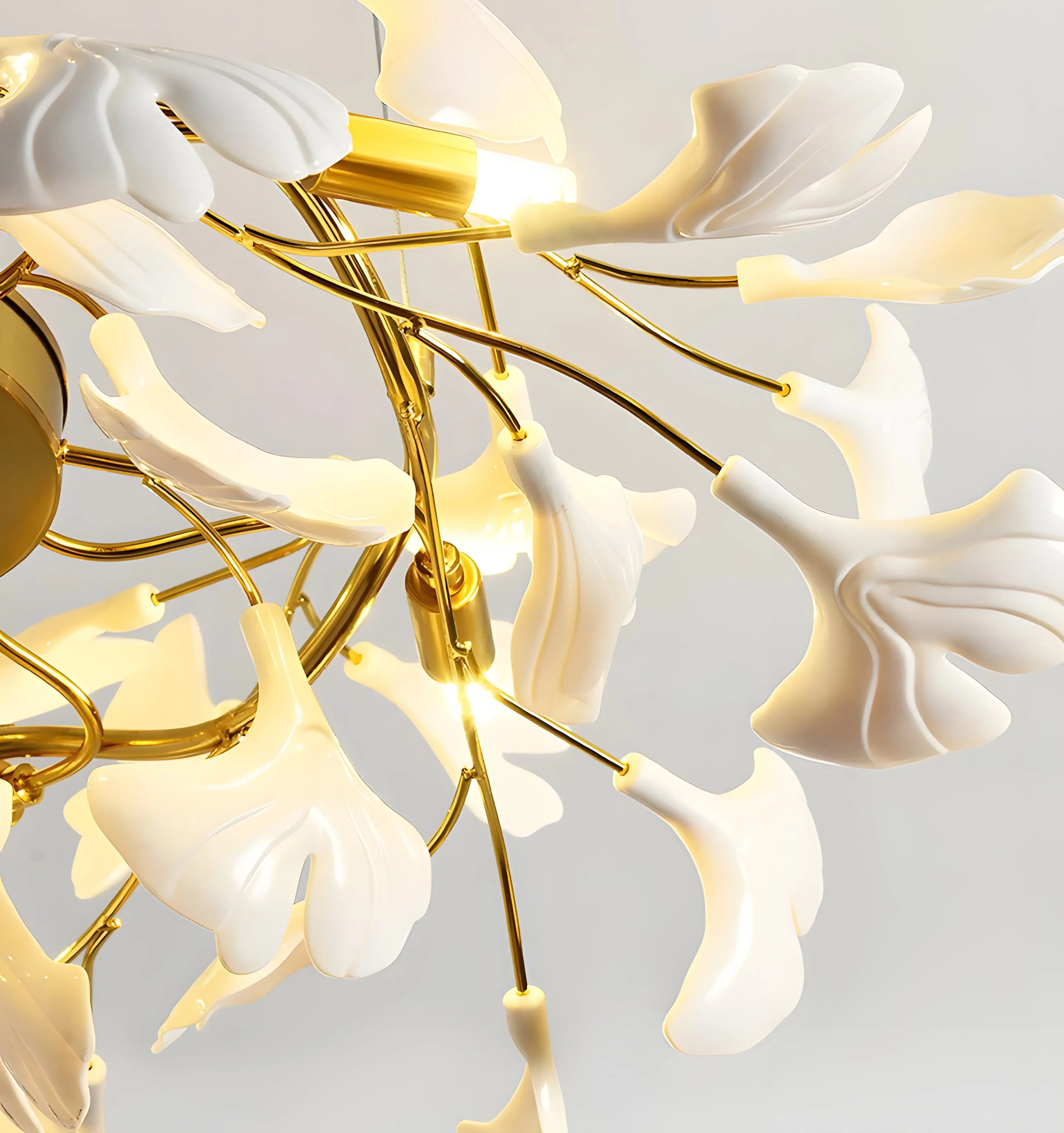 Gingko Chandelier D - Yiarolight