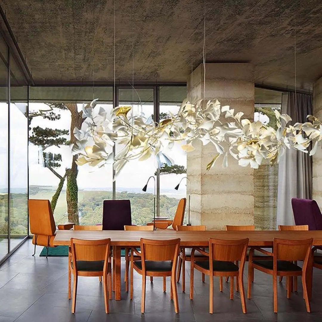 Gingko Chandelier E - Yiarolight