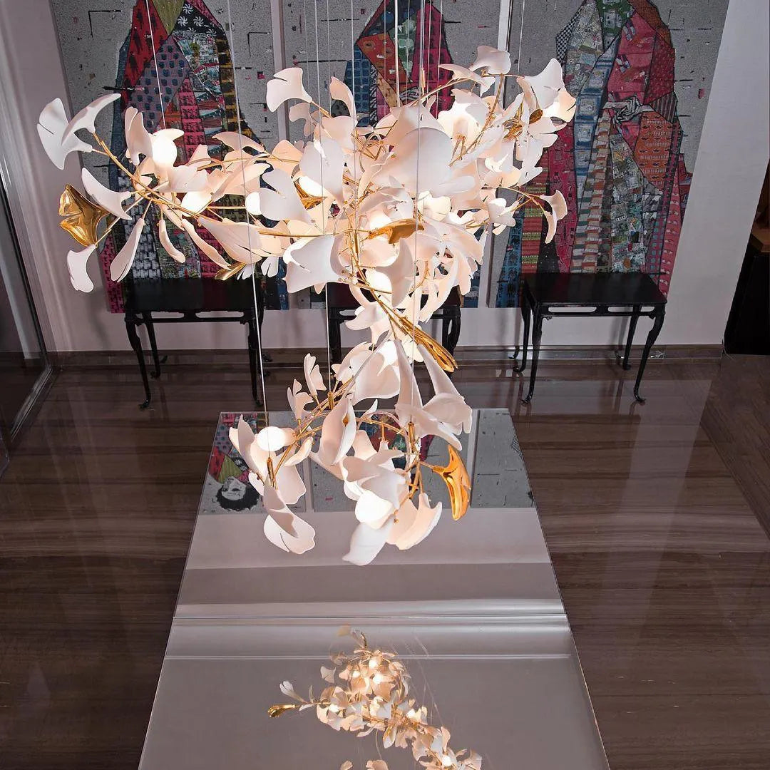 Gingko Chandelier E - Yiarolight