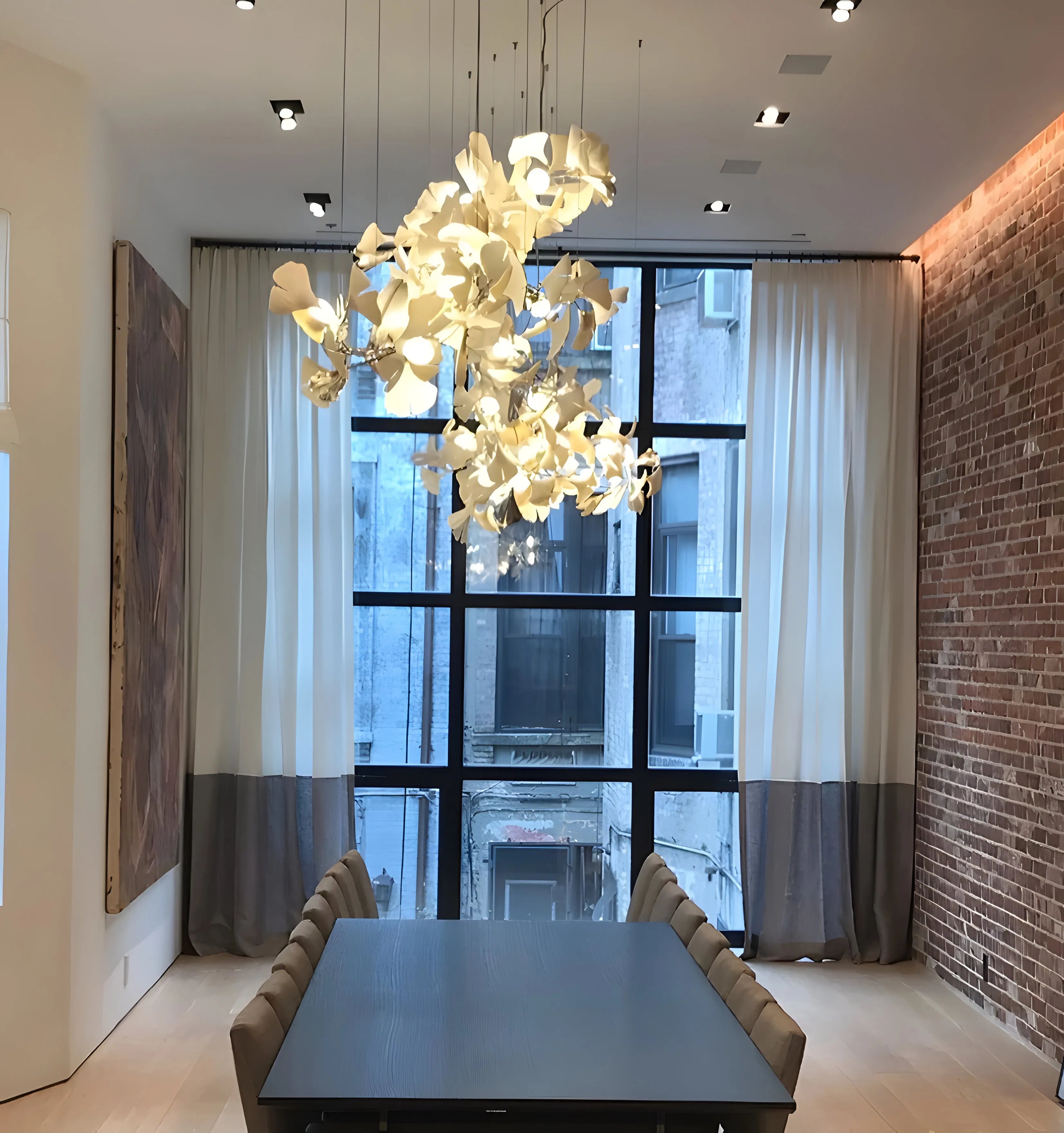 Gingko Chandelier E - Yiarolight