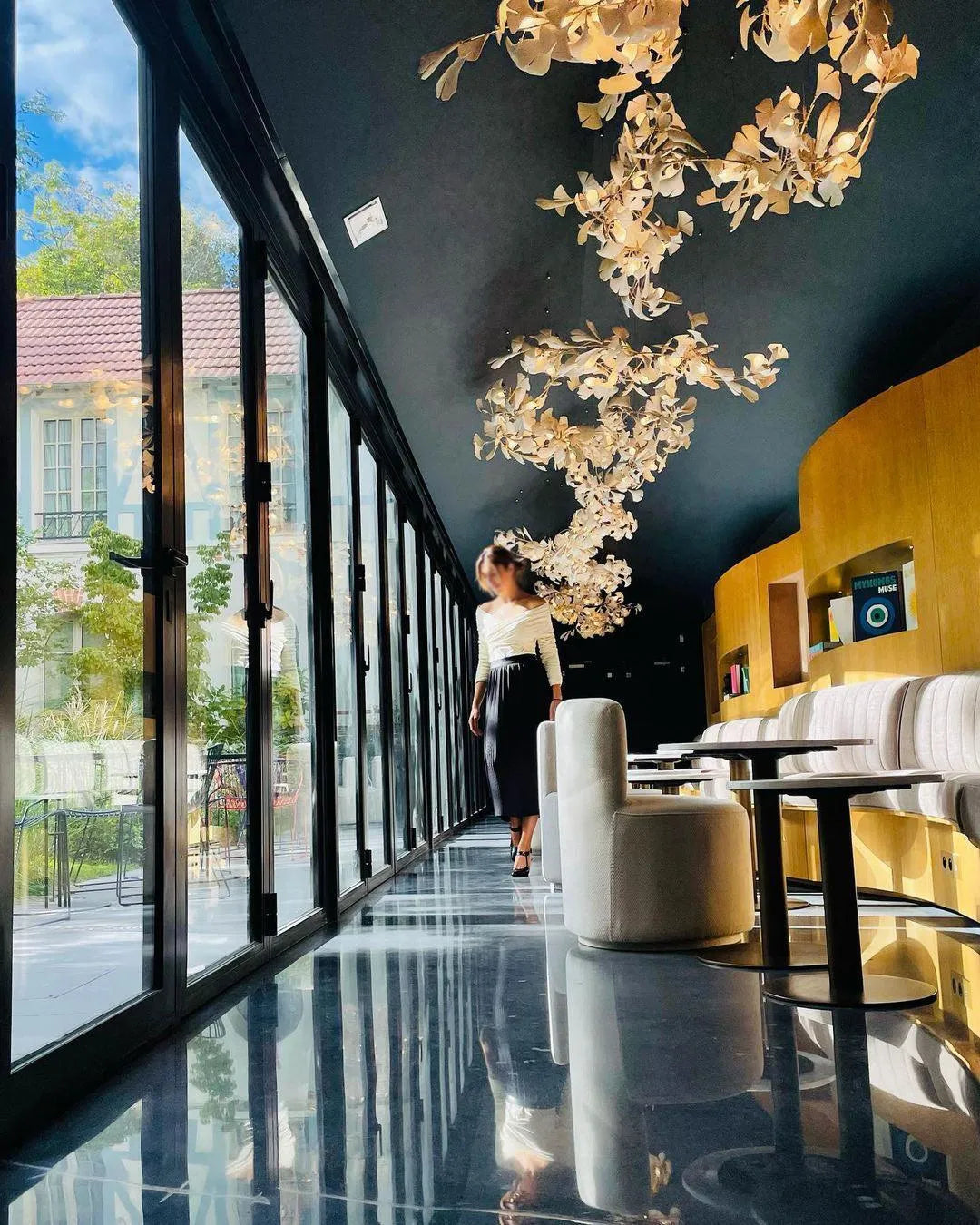 Gingko Chandelier E - Yiarolight