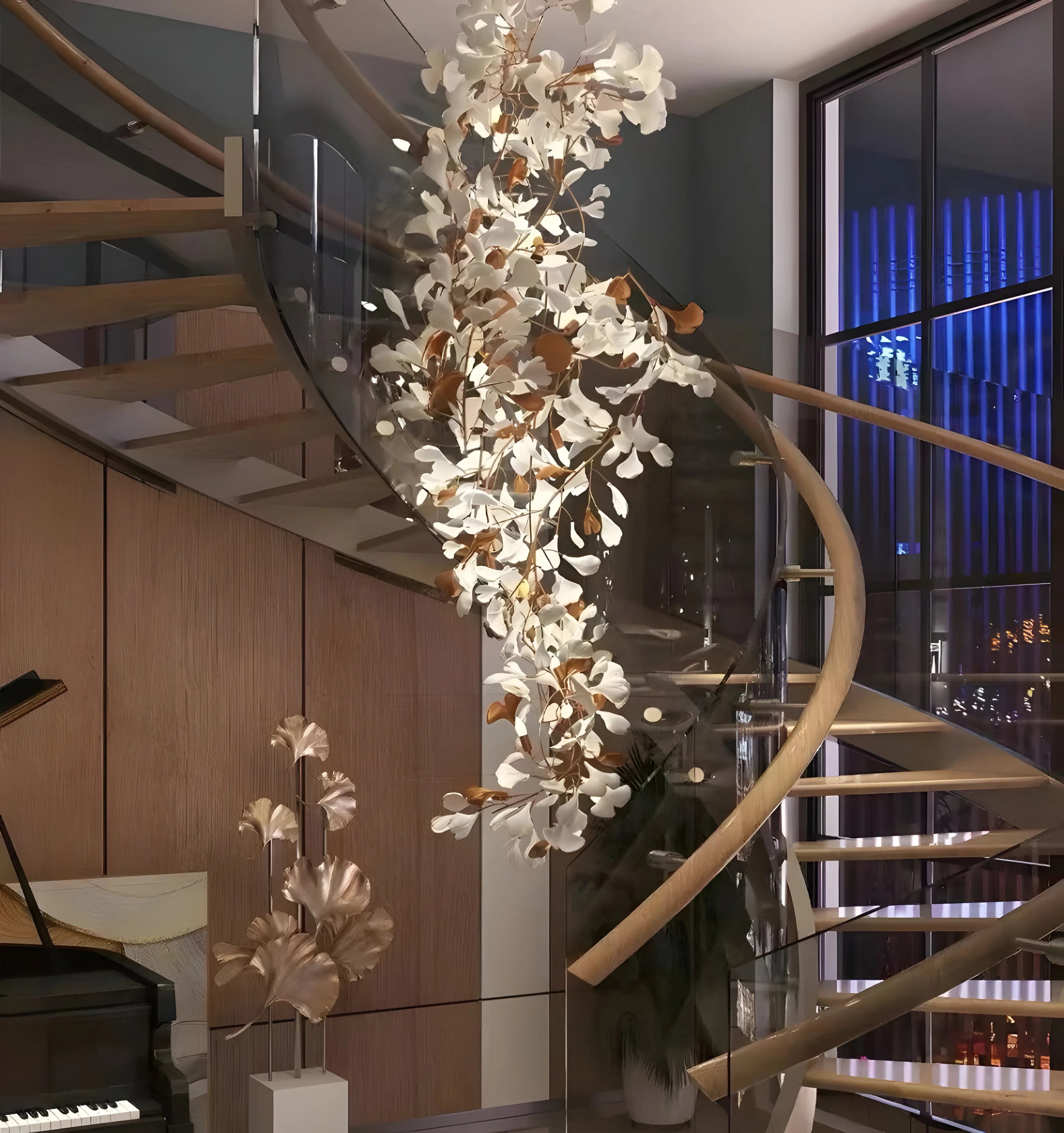 Gingko Chandelier F - Yiarolight