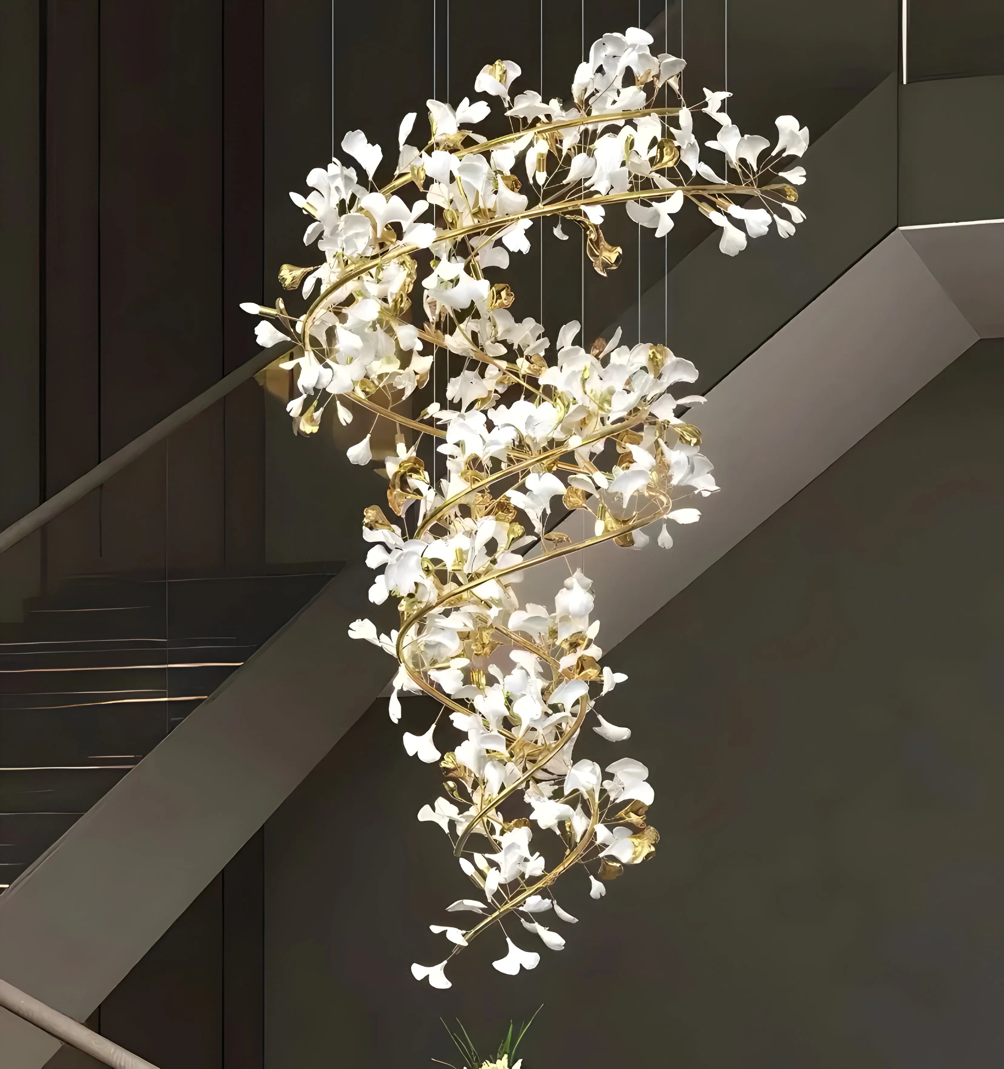 Gingko Chandelier F - Yiarolight