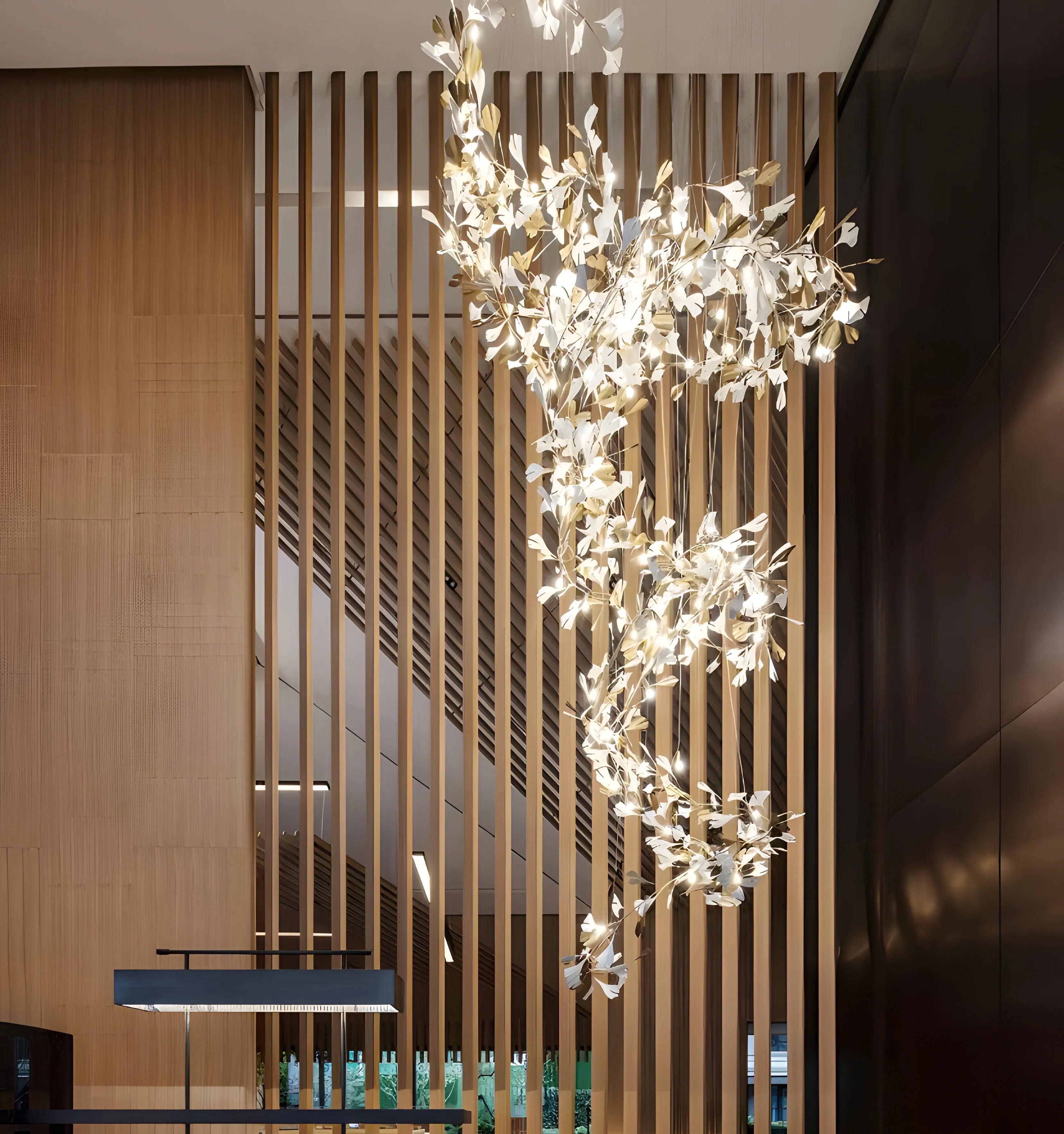 Gingko Chandelier F - Yiarolight
