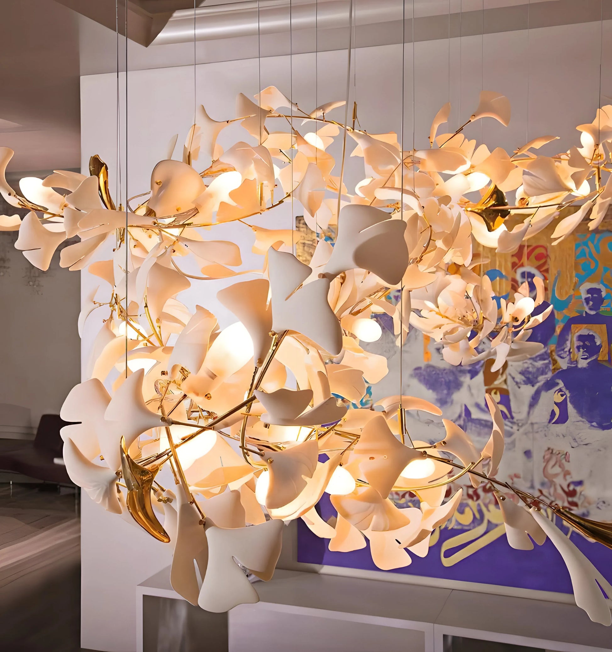 Gingko Chandelier G - Yiarolight