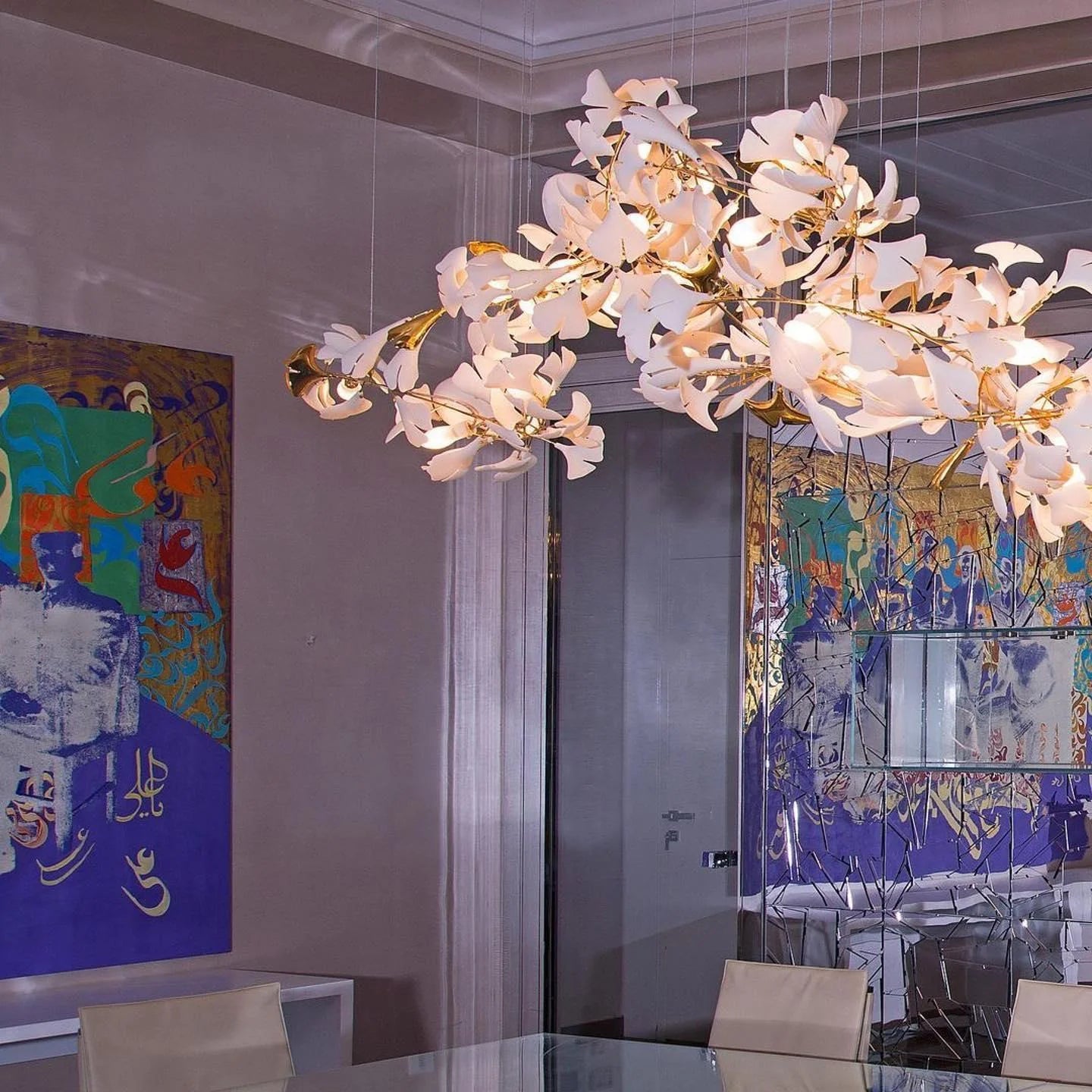 Gingko Chandelier G - Yiarolight