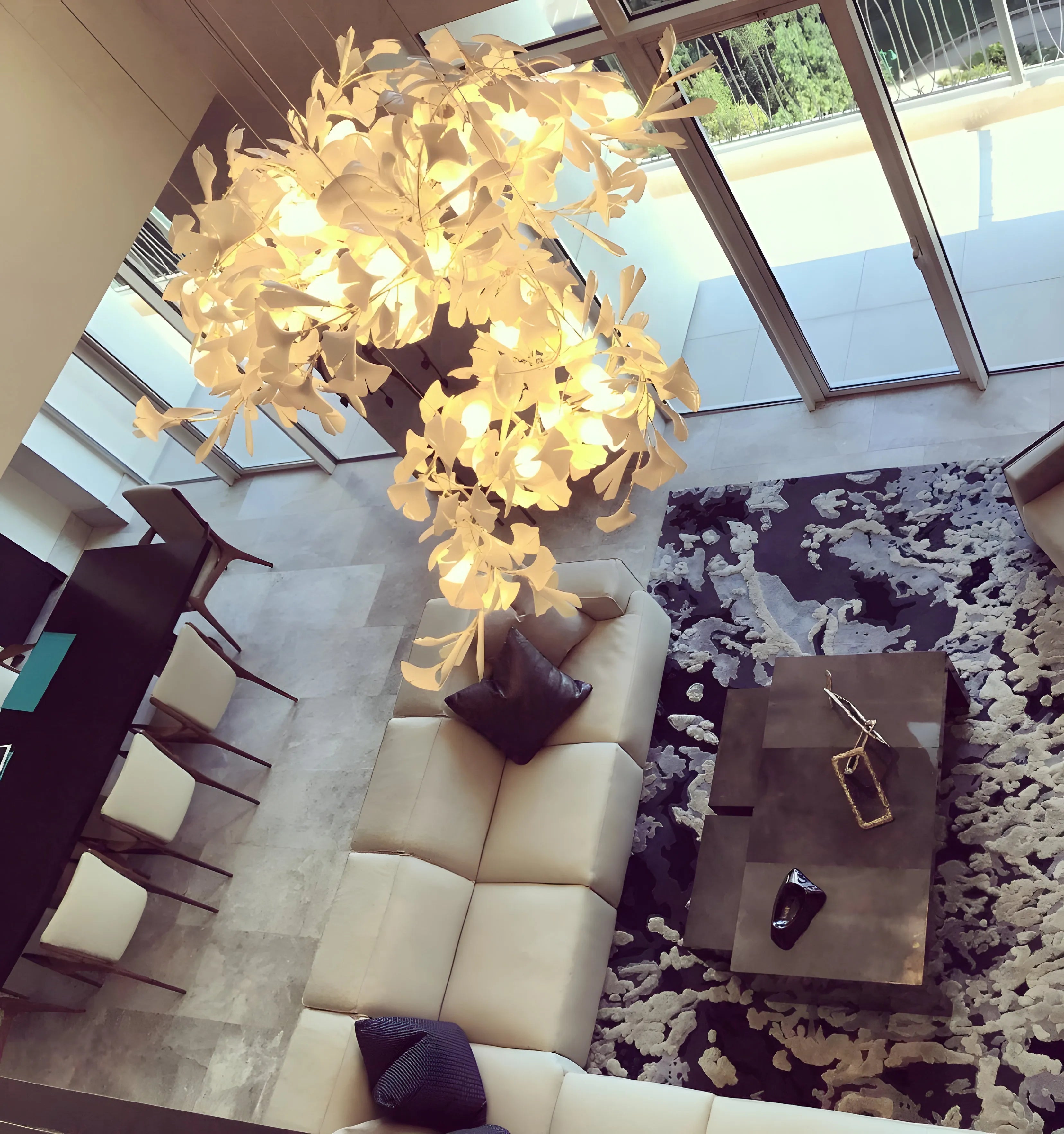 Gingko Chandelier G - Yiarolight