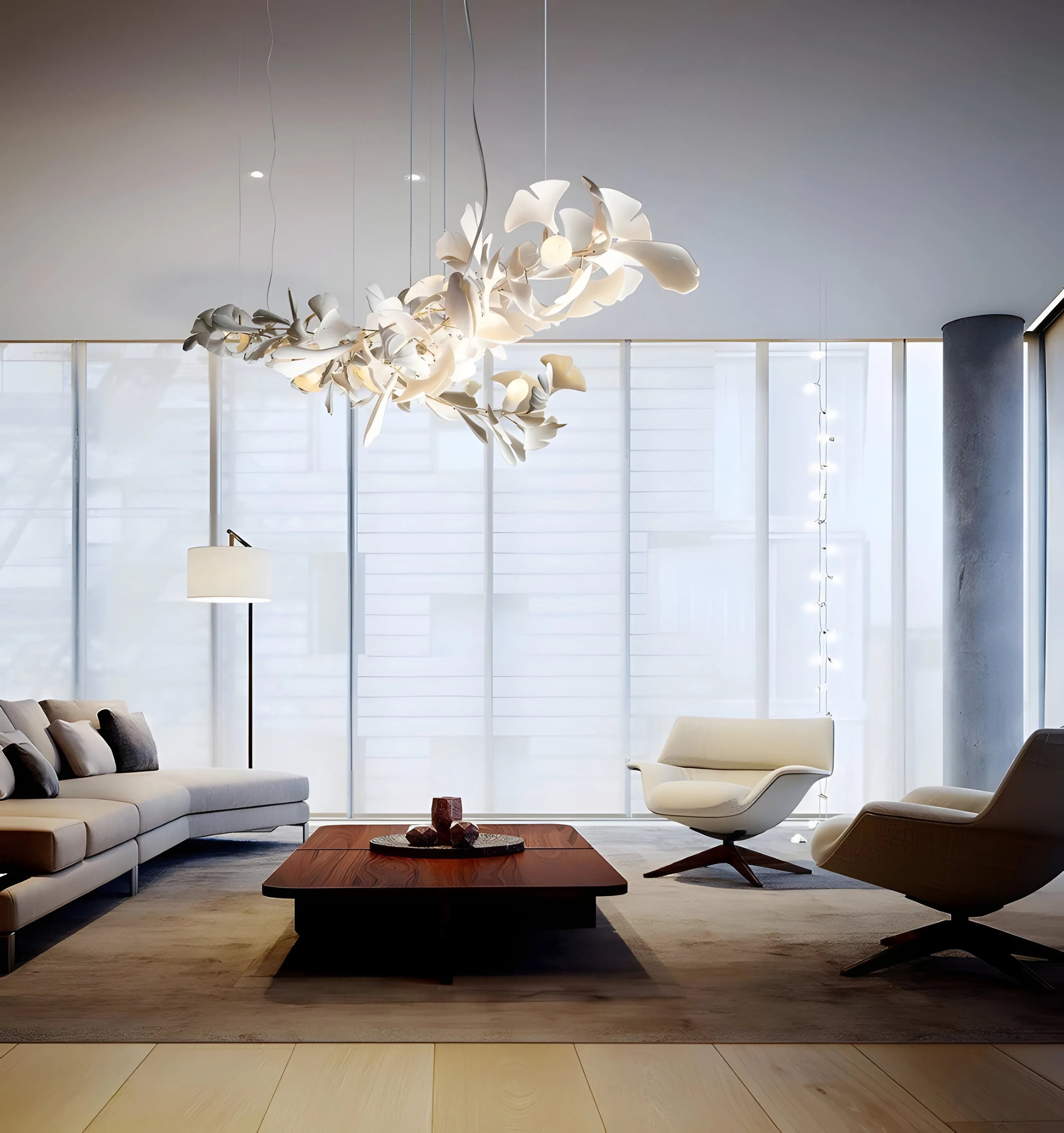 Gingko Chandelier G - Yiarolight