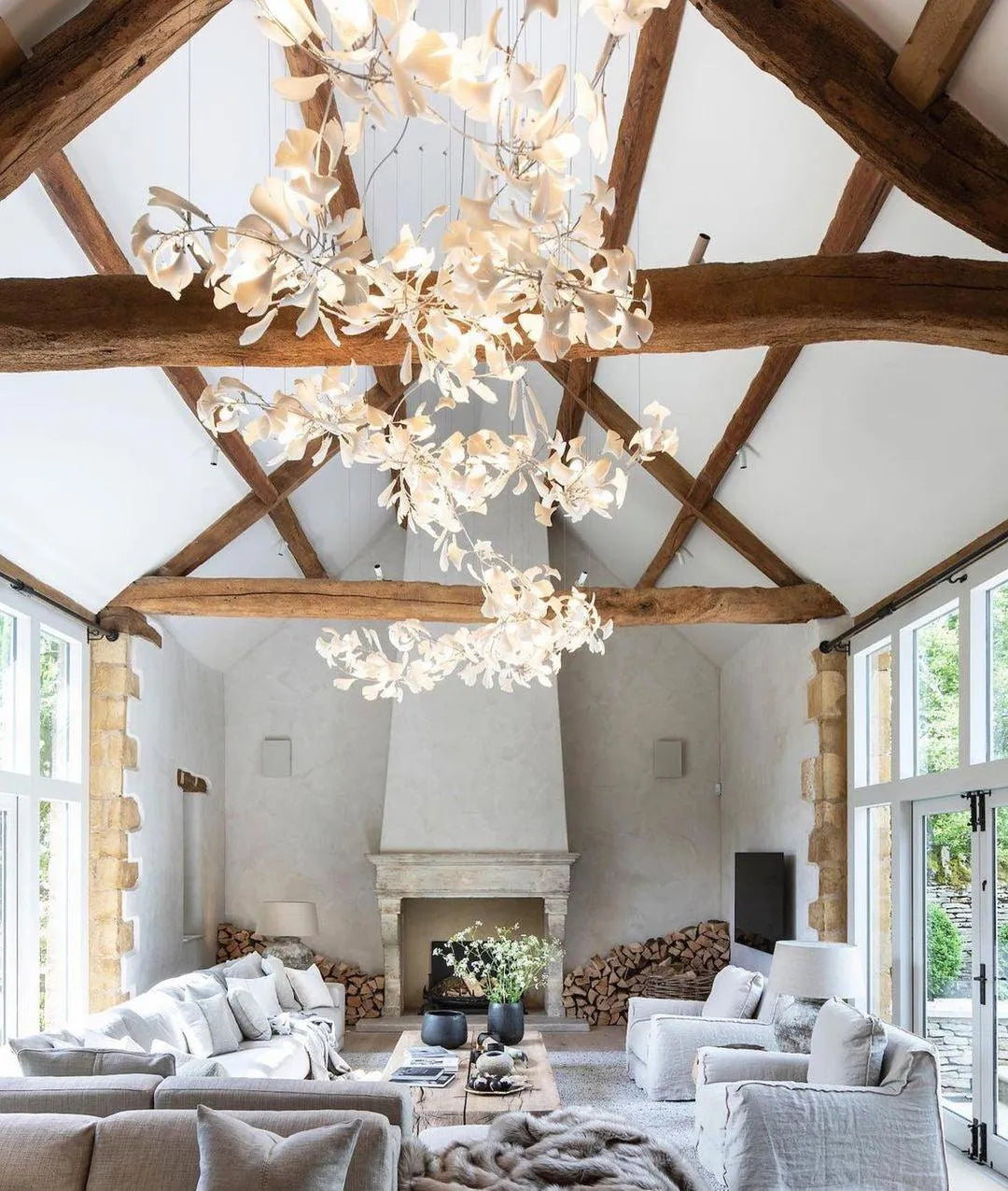 Gingko Chandelier G - Yiarolight