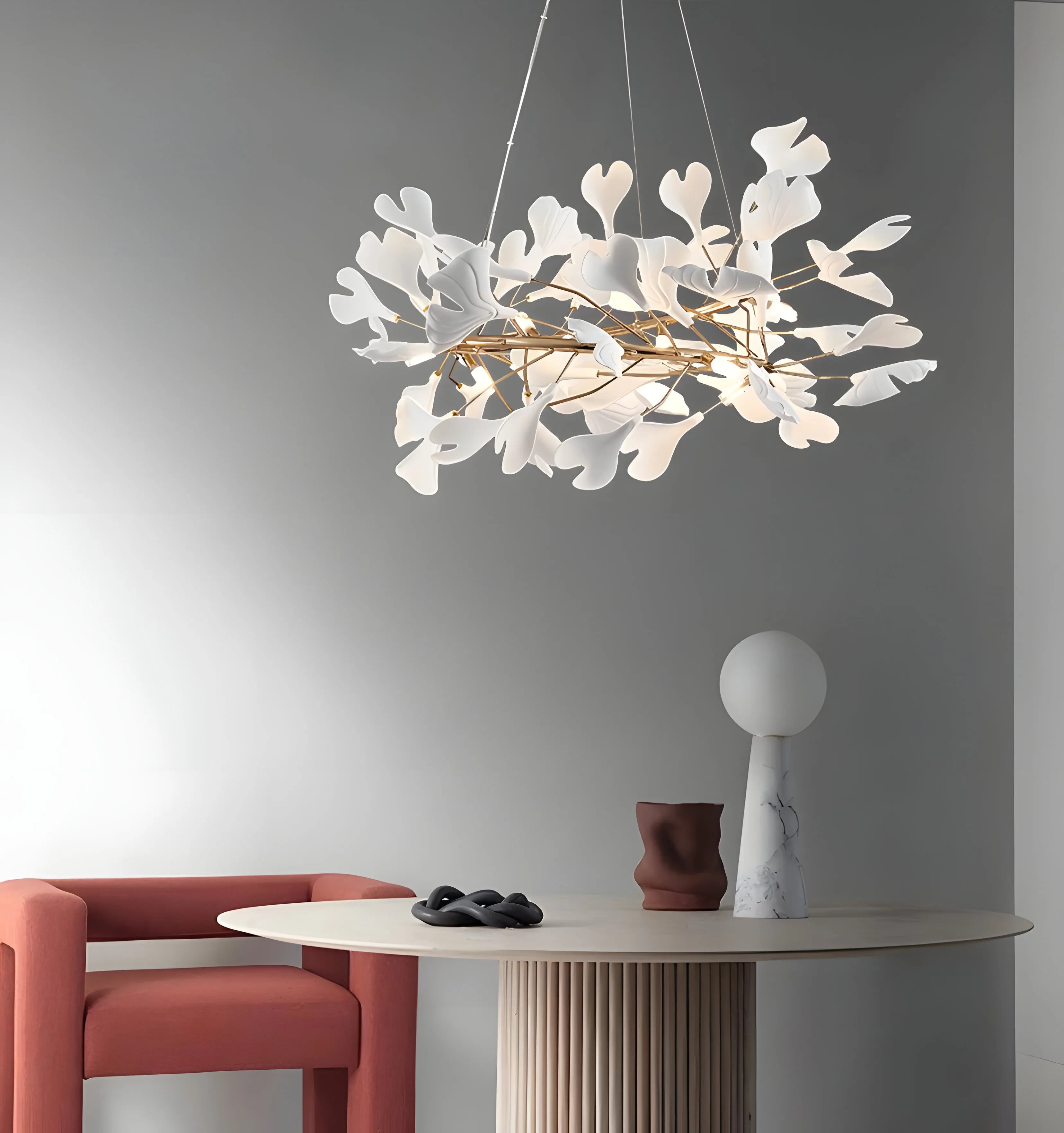 Gingko Chandelier U - Yiarolight
