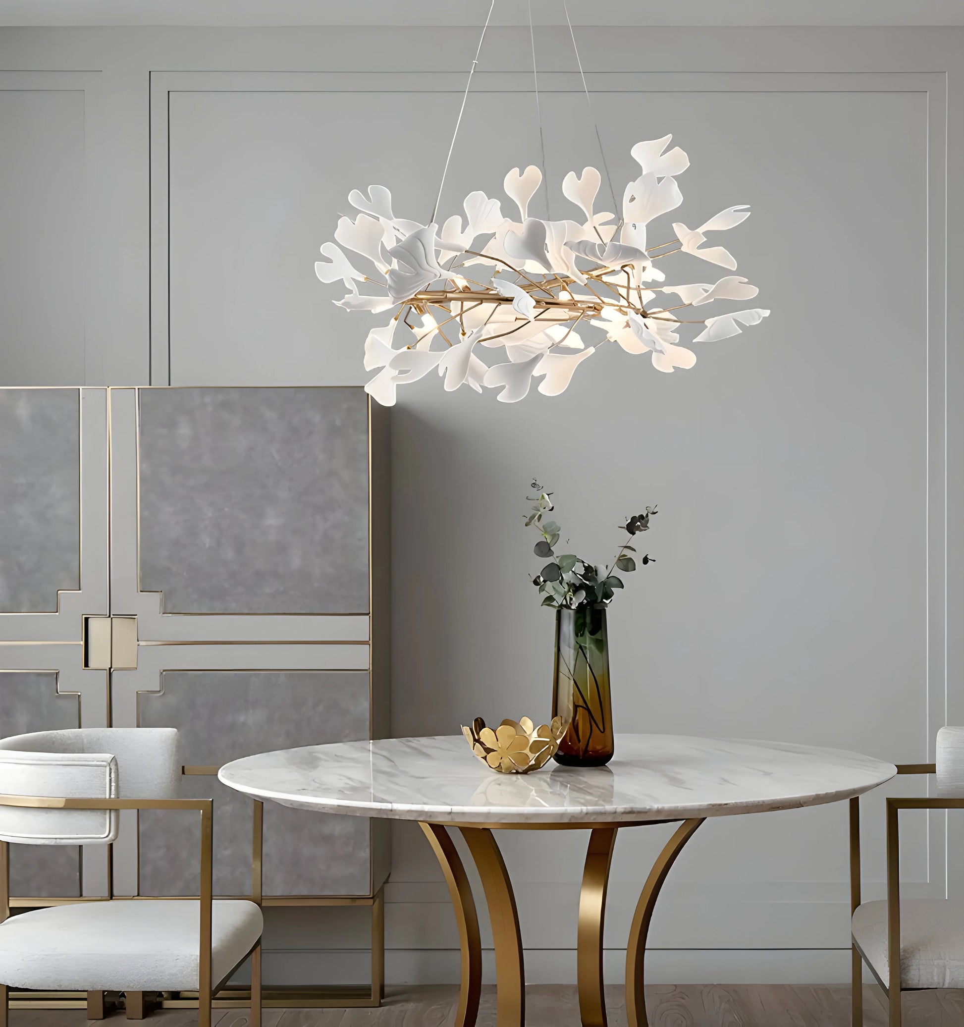 Gingko Chandelier U - Yiarolight
