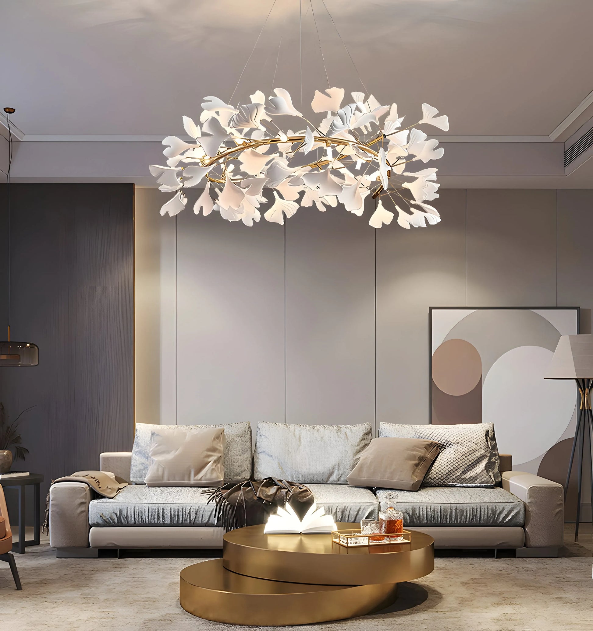 Gingko Chandelier U - Yiarolight