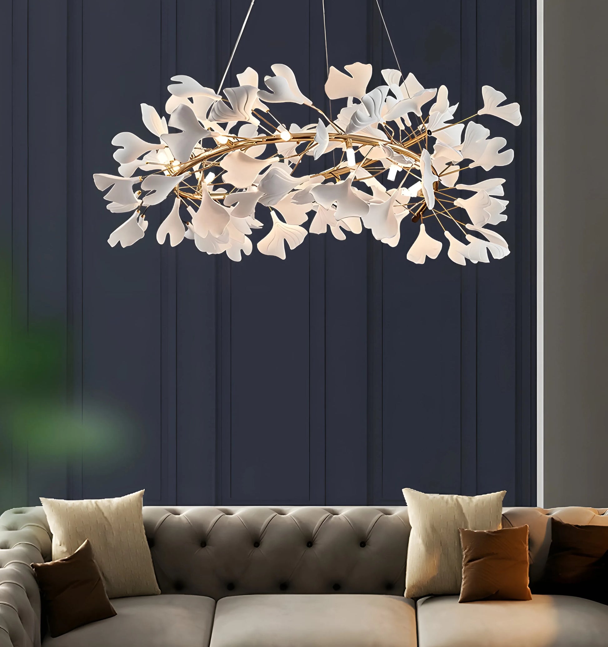Gingko Chandelier U - Yiarolight