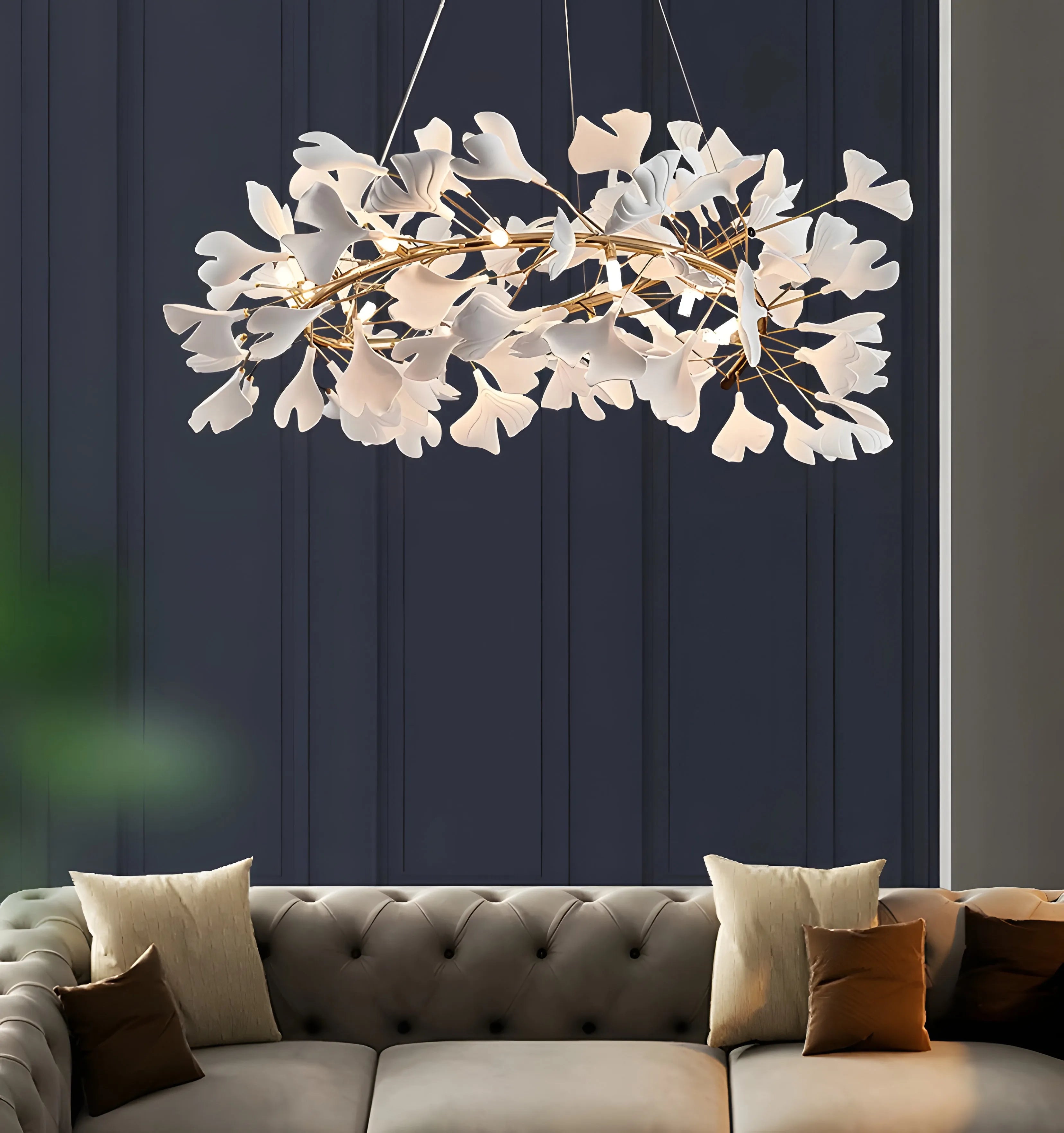Gingko Chandelier U - Yiarolight