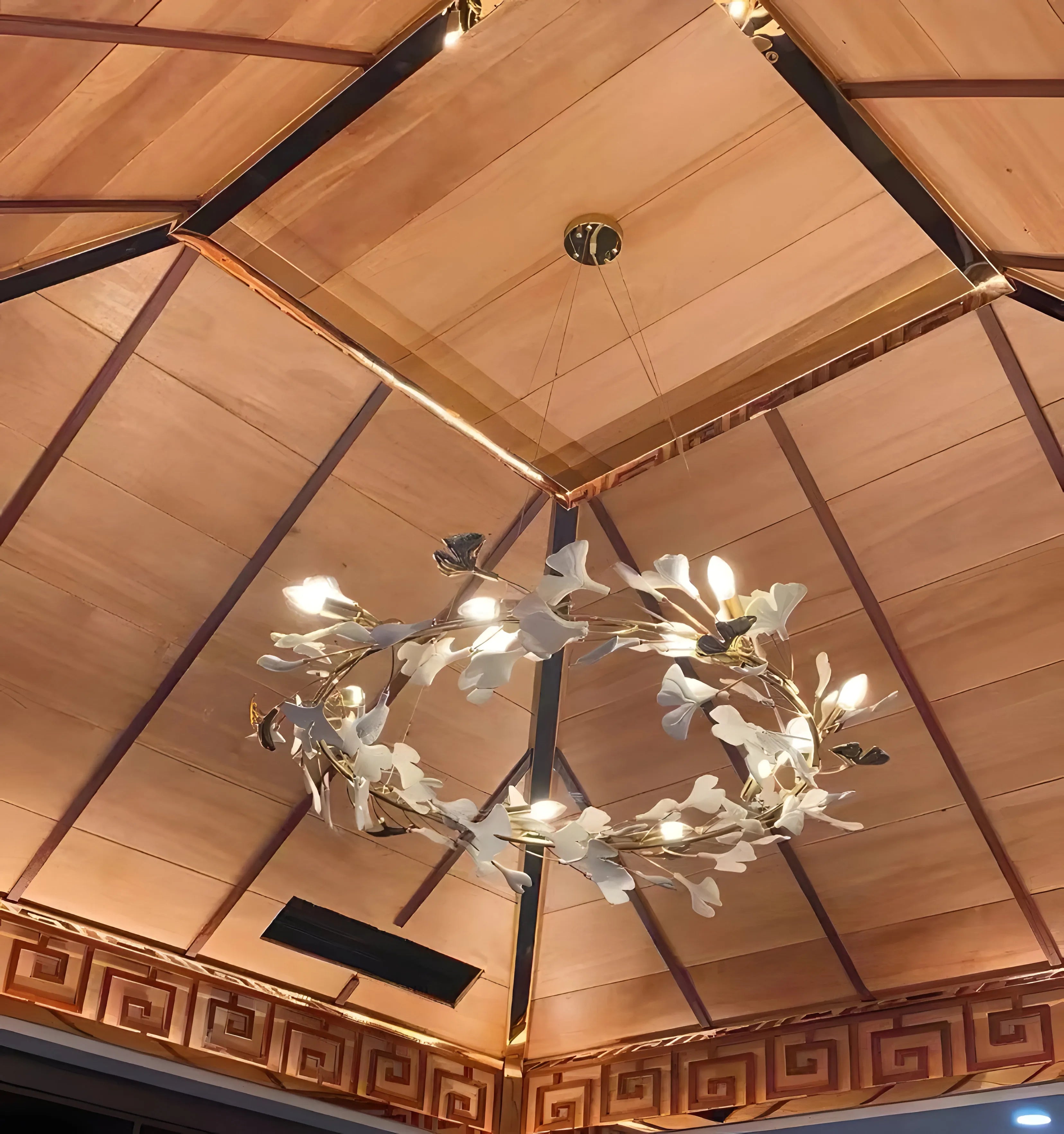 Gingko Chandelier U - Yiarolight