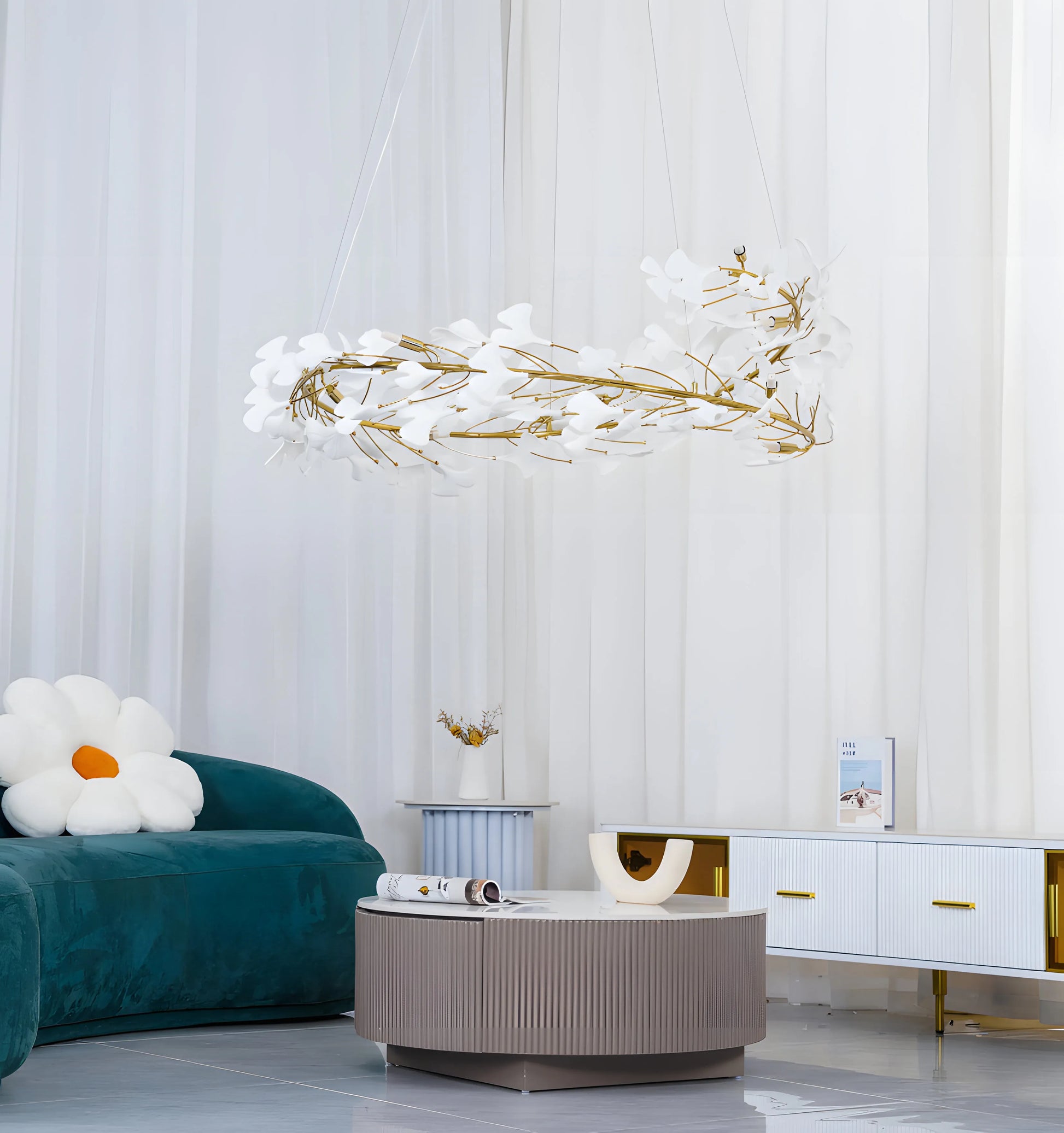 Gingko Chandelier U - Yiarolight