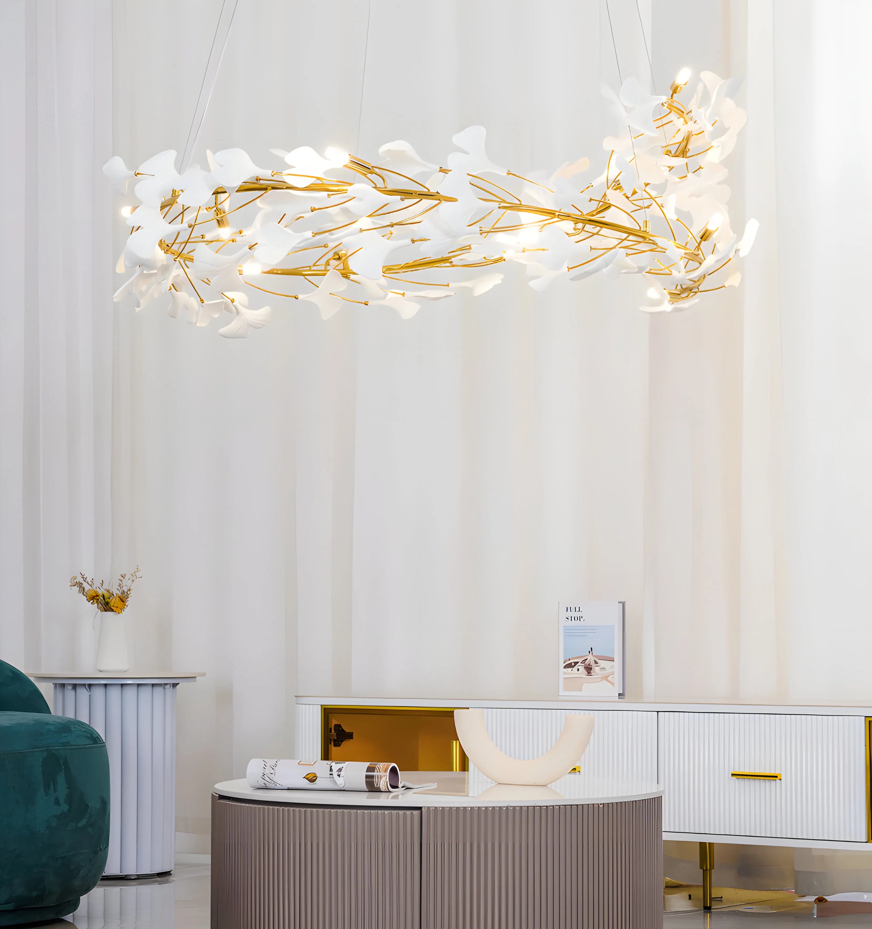 Gingko Chandelier U - Yiarolight