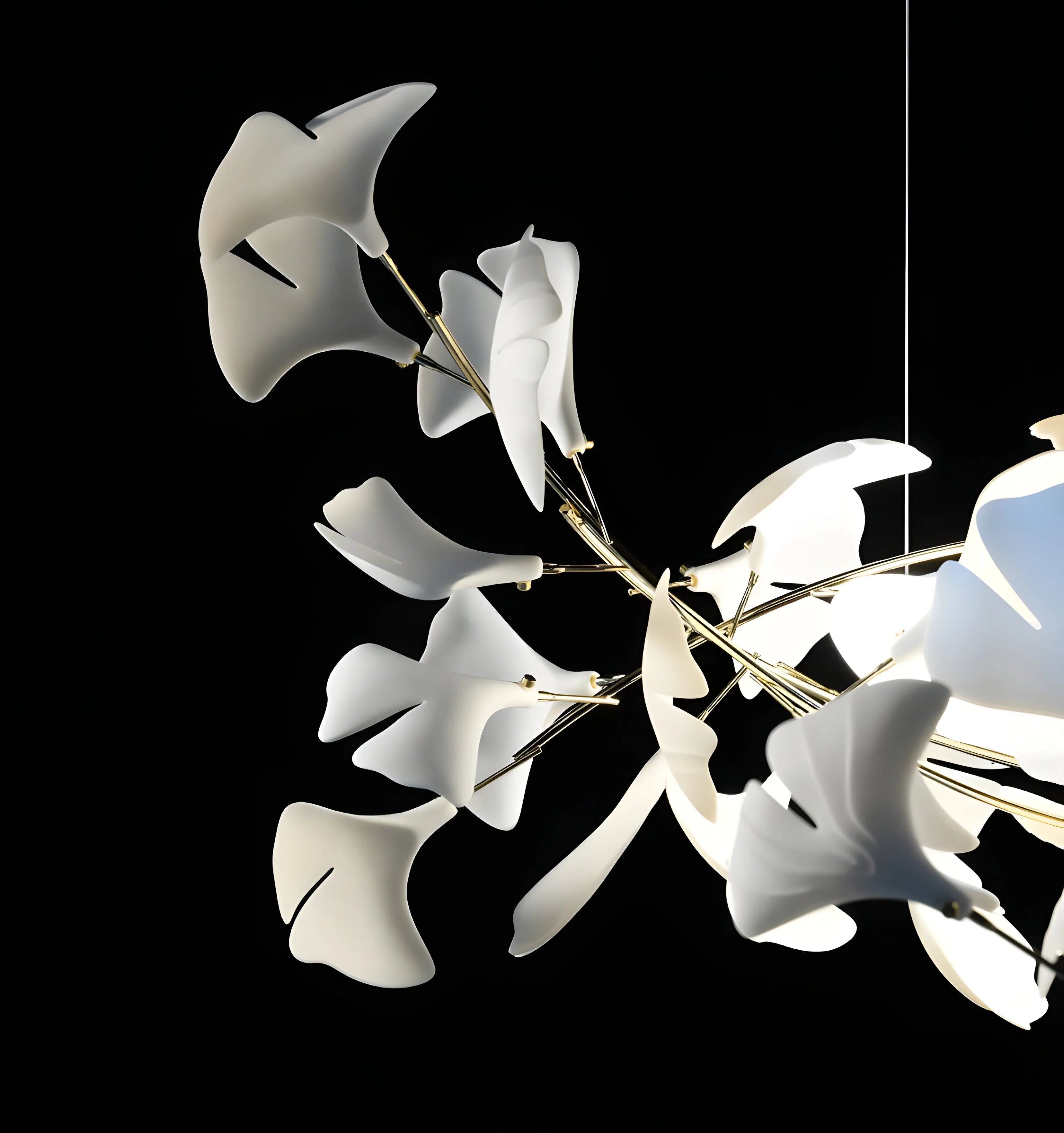 Gingko Chandelier U - Yiarolight