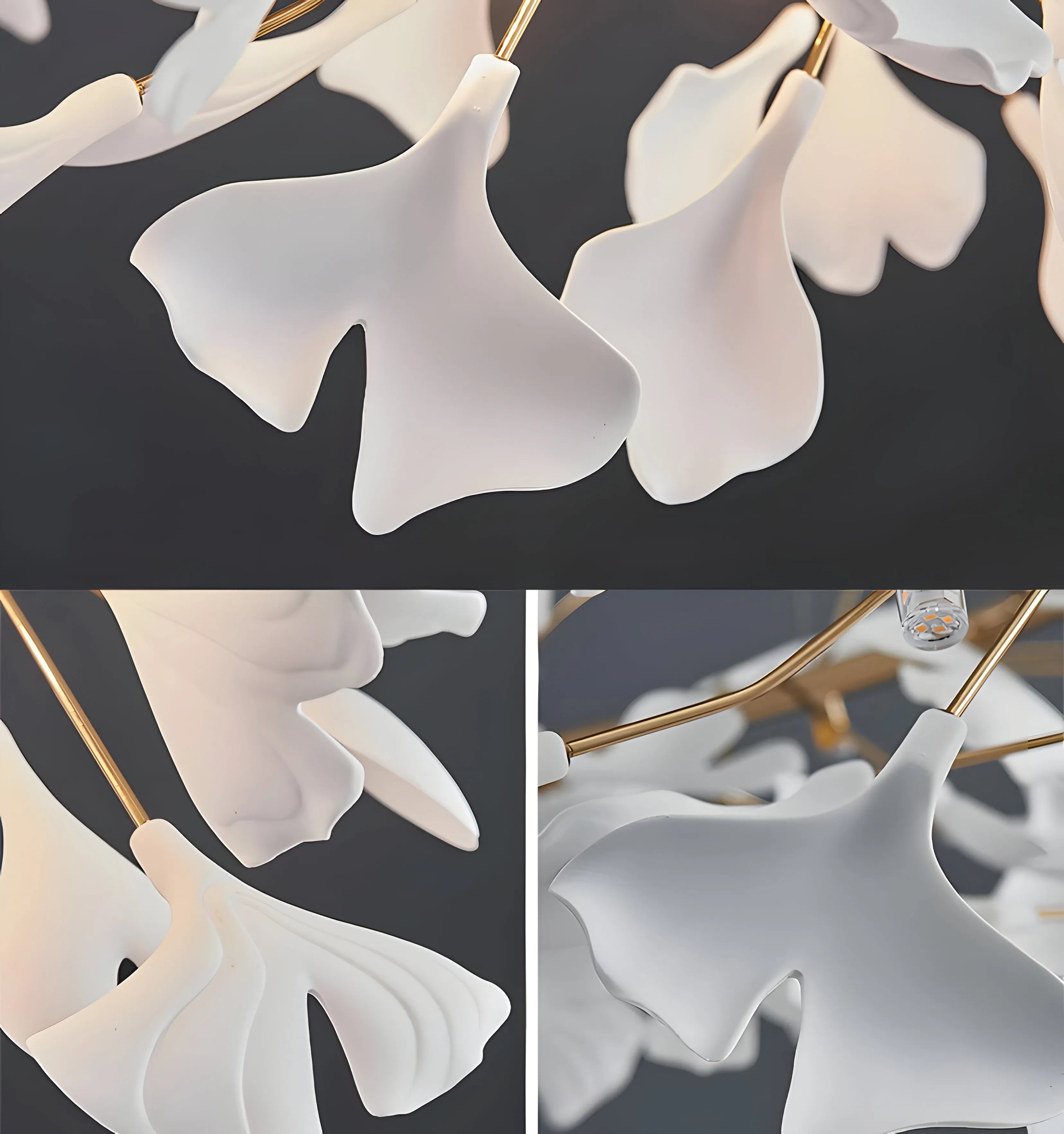 Gingko Chandelier U - Yiarolight