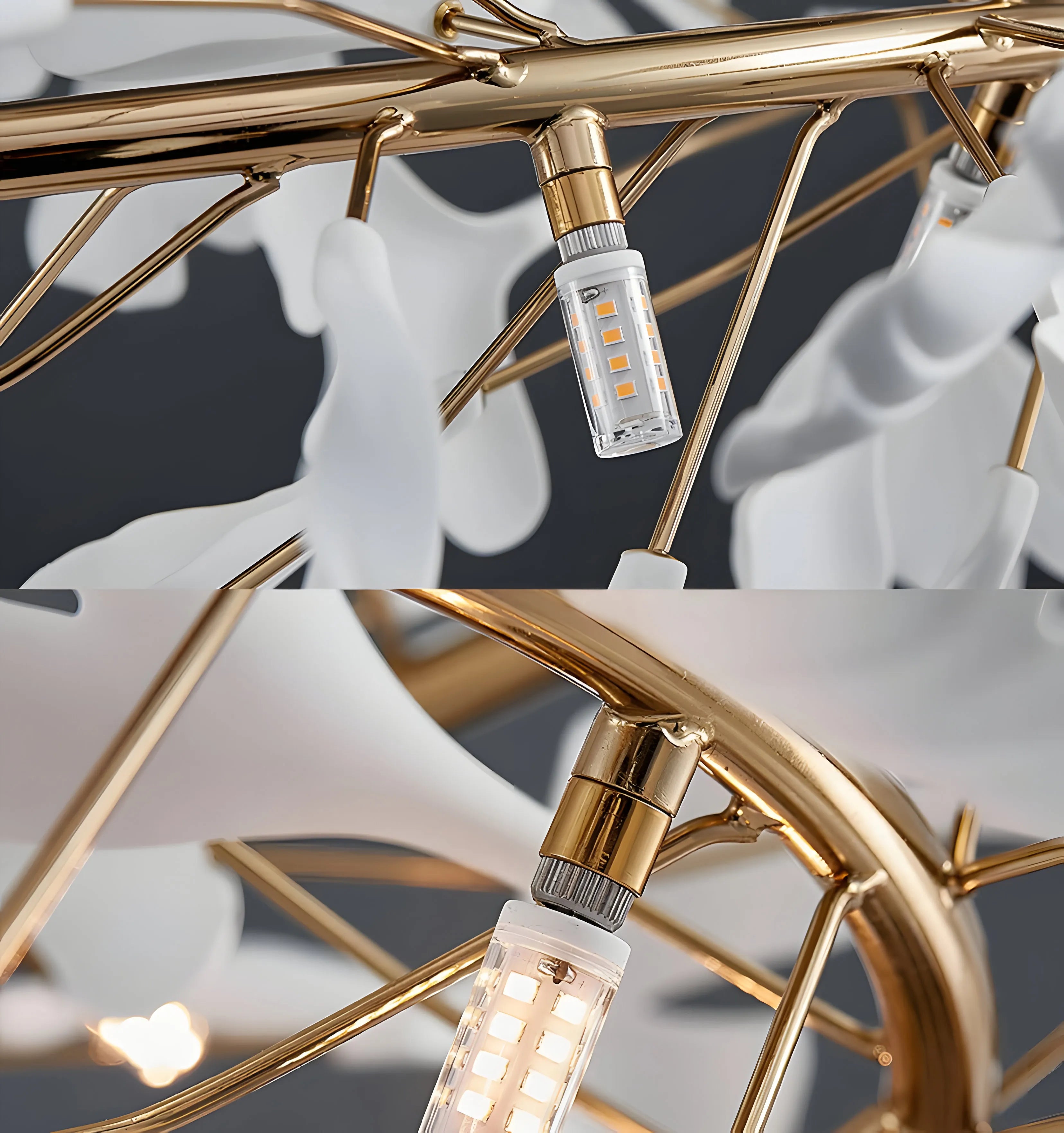 Gingko Chandelier U - Yiarolight