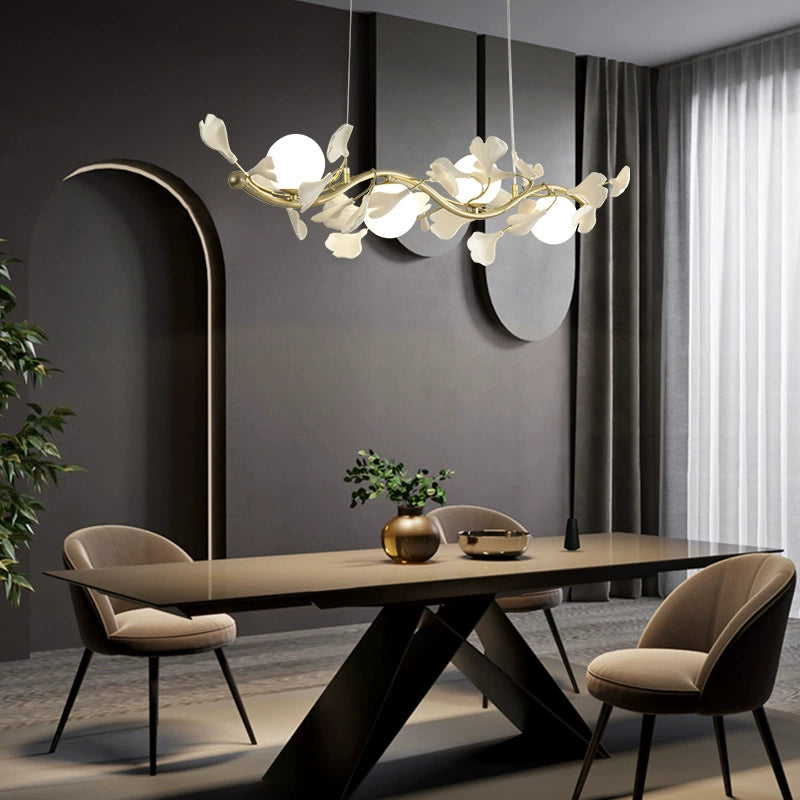 Gingko Glass Chandelier - Yiarolight