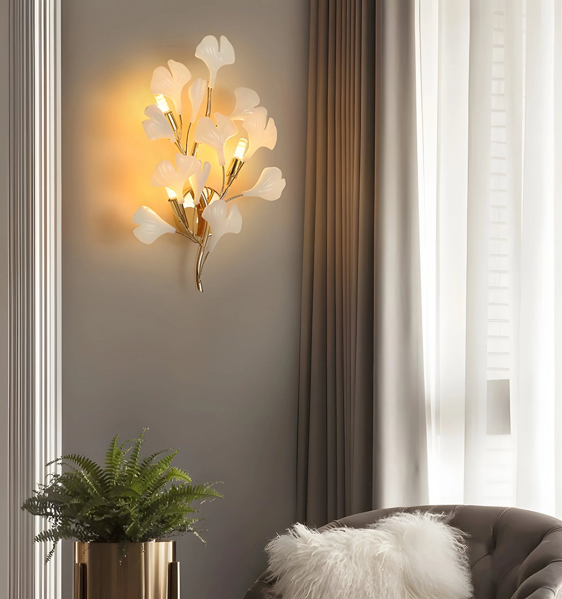Gingko Wall Lamp - Yiarolight