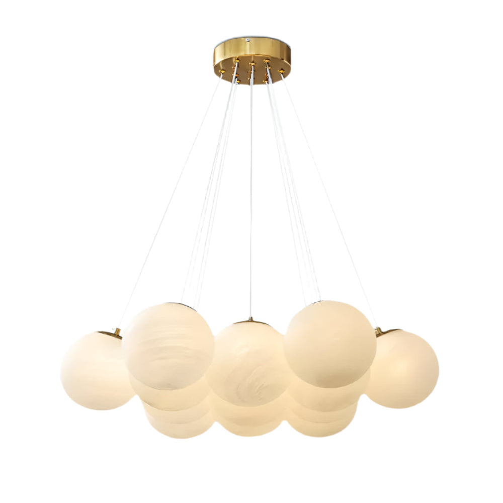 Glass Cluster Chandelier - Yiarolight