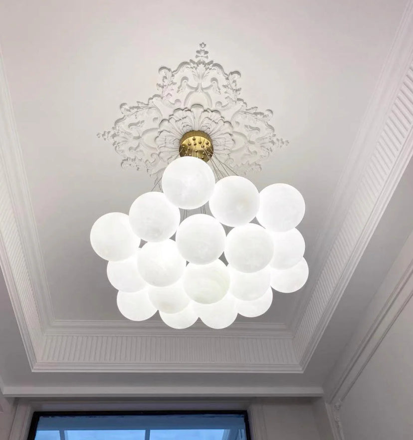 Glass Cluster Chandelier - Yiarolight
