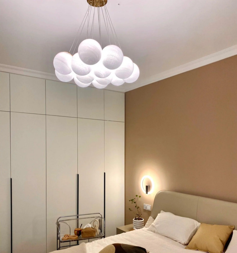 Glass Cluster Chandelier - Yiarolight