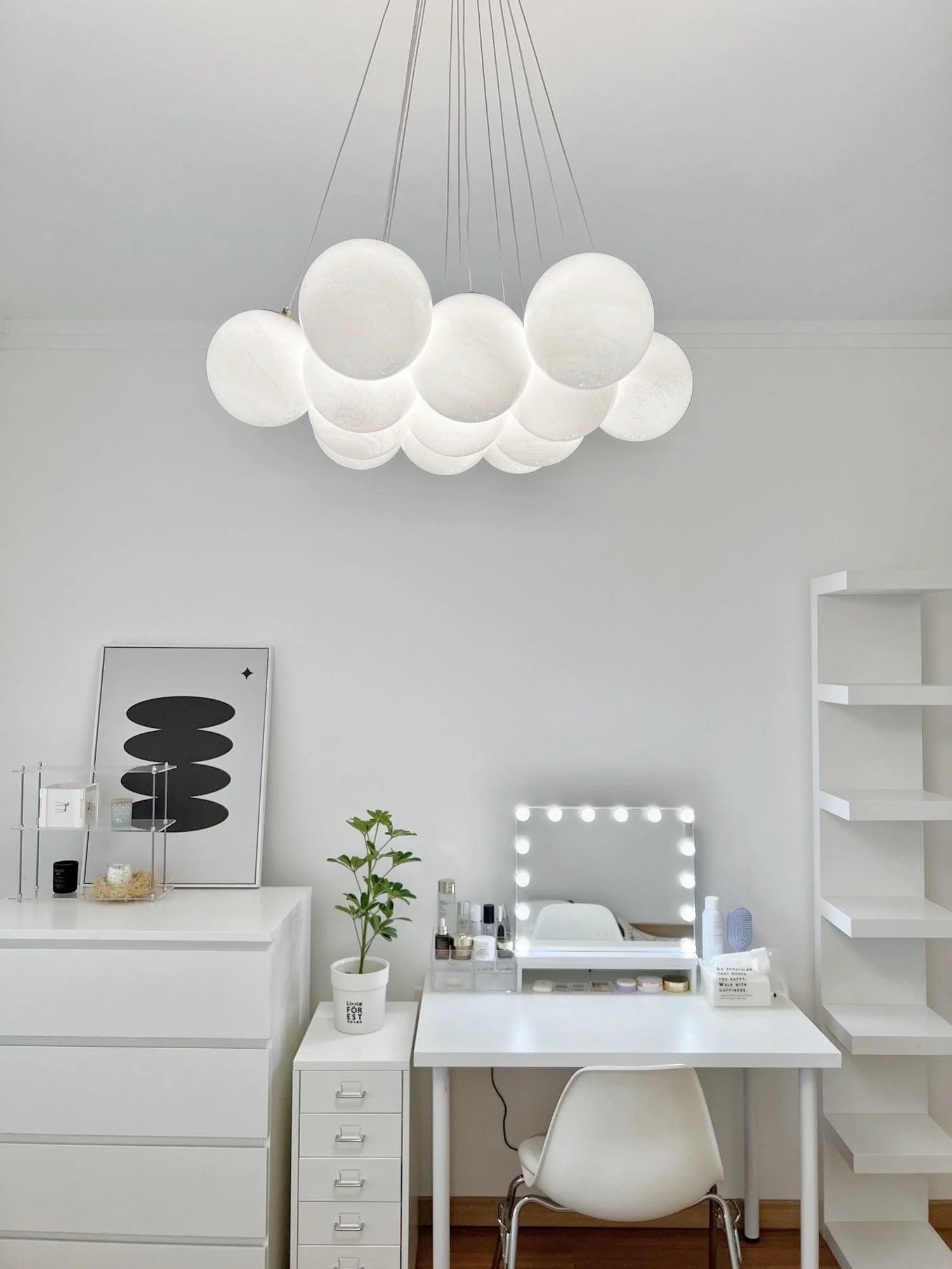 Glass Cluster Chandelier - Yiarolight