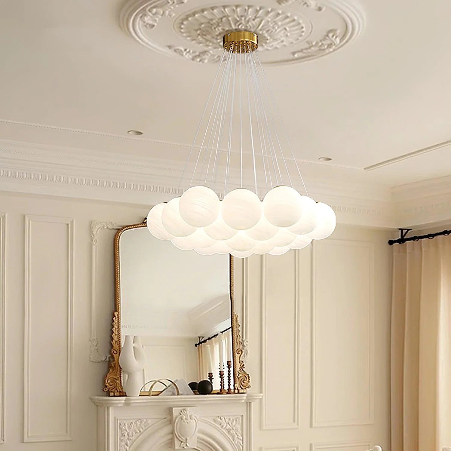 Glass Cluster Chandelier - Yiarolight