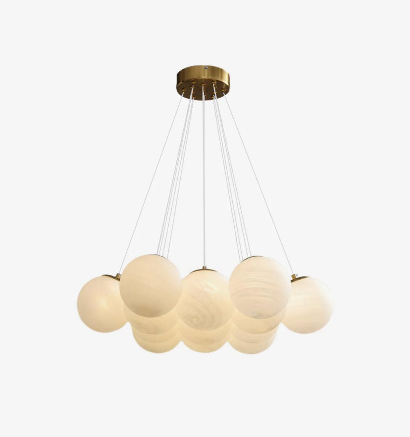 Glass Cluster Chandelier - Yiarolight