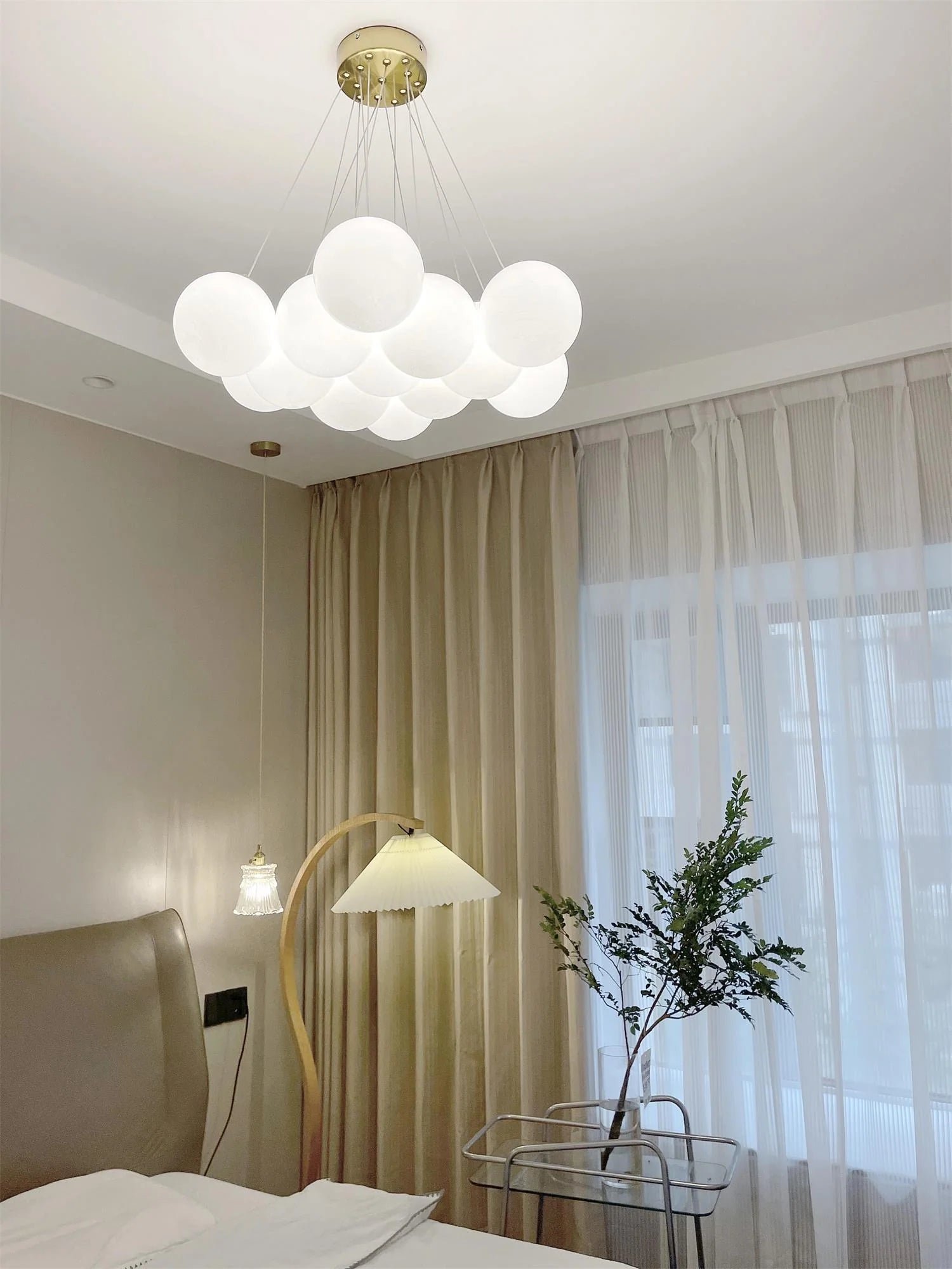 Glass Cluster Chandelier - Yiarolight