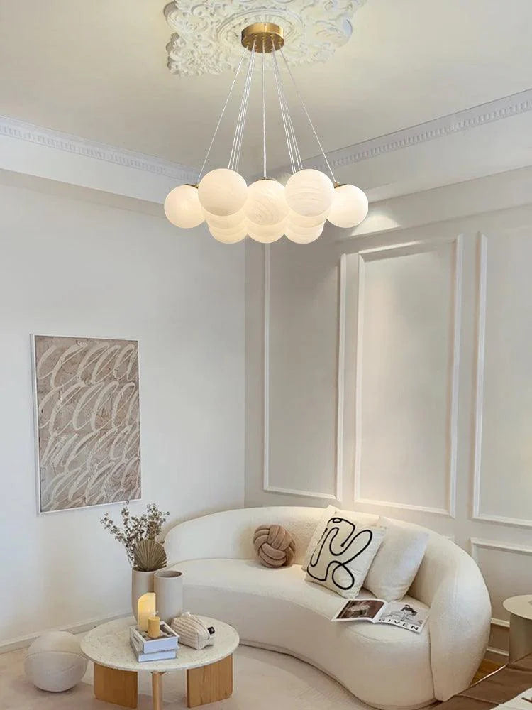 Glass Cluster Chandelier - Yiarolight