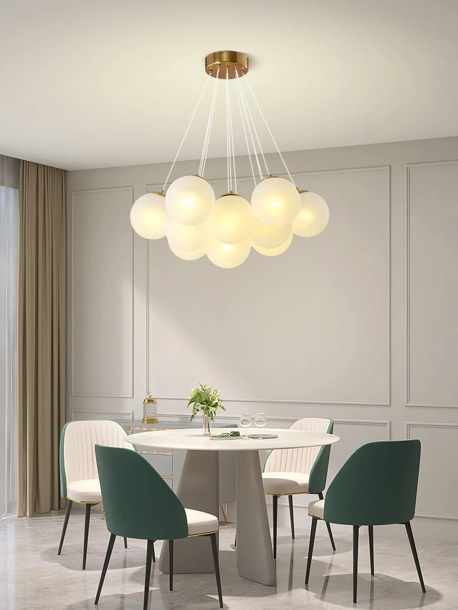 Glass Cluster Chandelier - Yiarolight