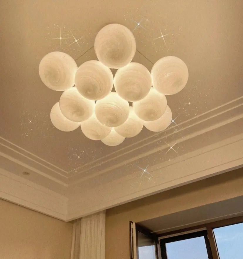 Glass Cluster Chandelier - Yiarolight