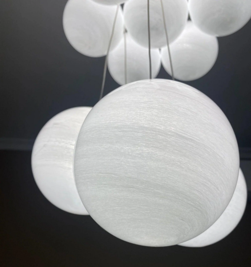 Glass Cluster Chandelier - Yiarolight
