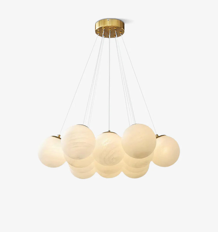 Glass Cluster Chandelier - Yiarolight