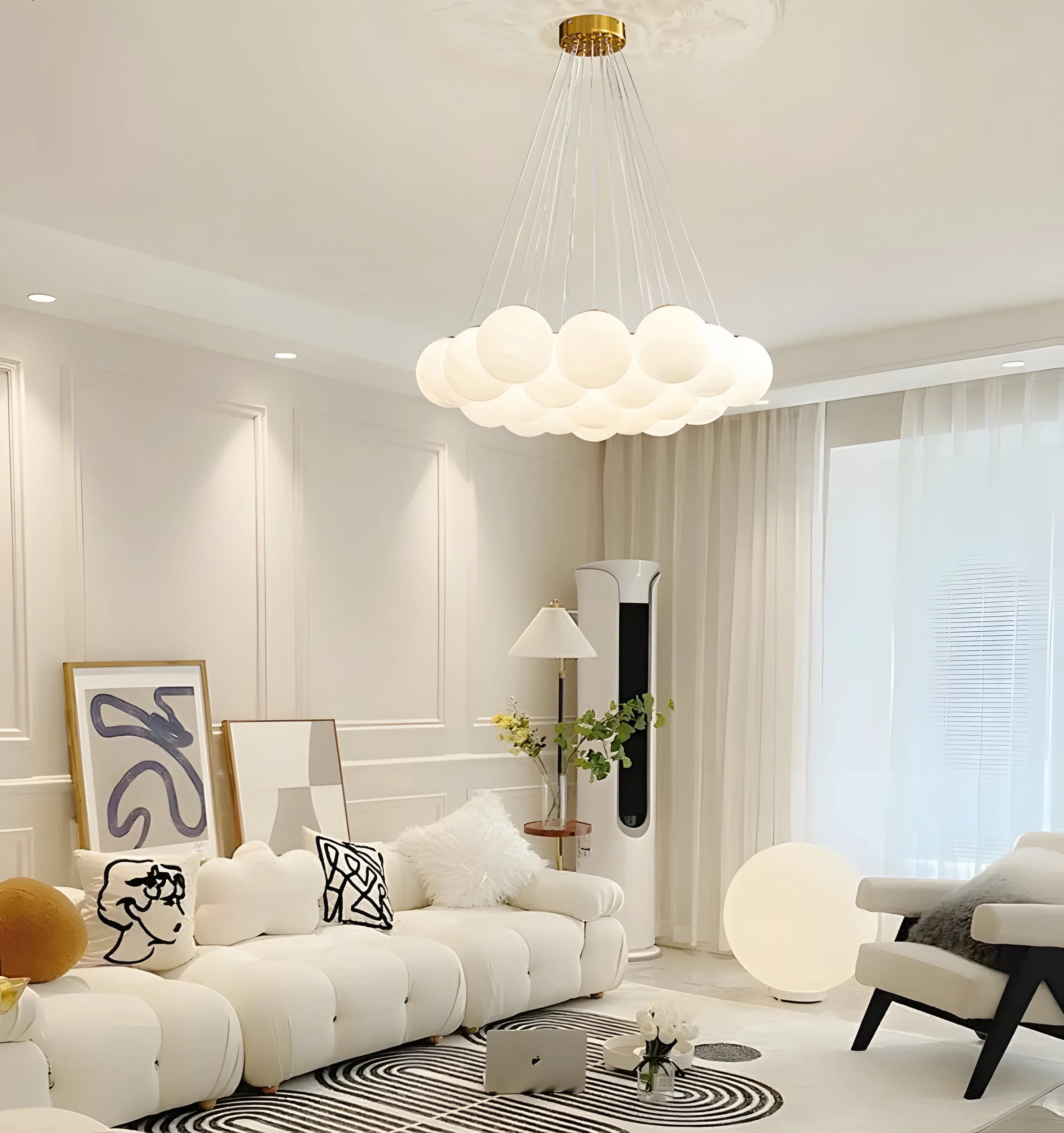 Glass Cluster Chandelier - Yiarolight
