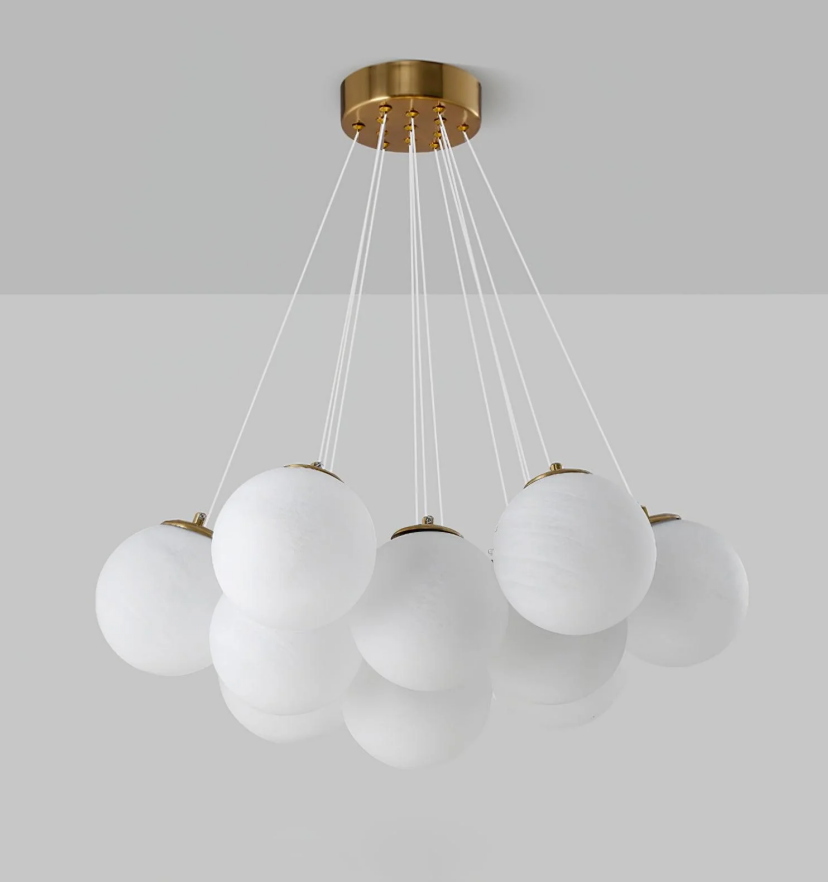 Glass Cluster Chandelier - Yiarolight