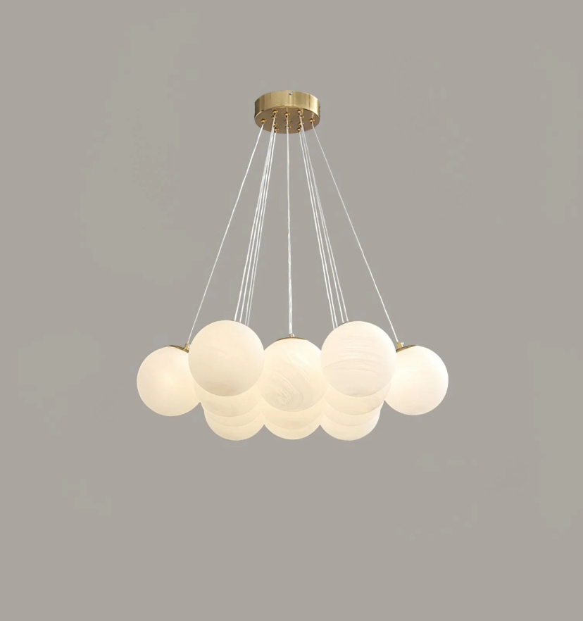 Glass Cluster Chandelier - Yiarolight