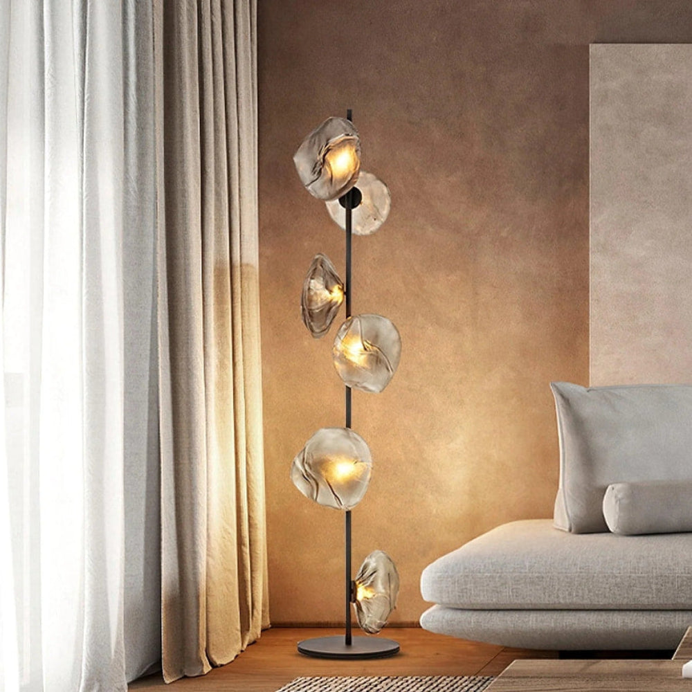 Glass Petals Floor Lamp - Yiarolight