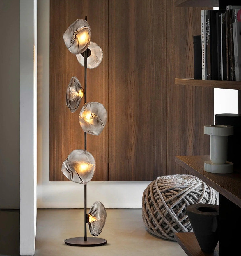 Glass Petals Floor Lamp - Yiarolight