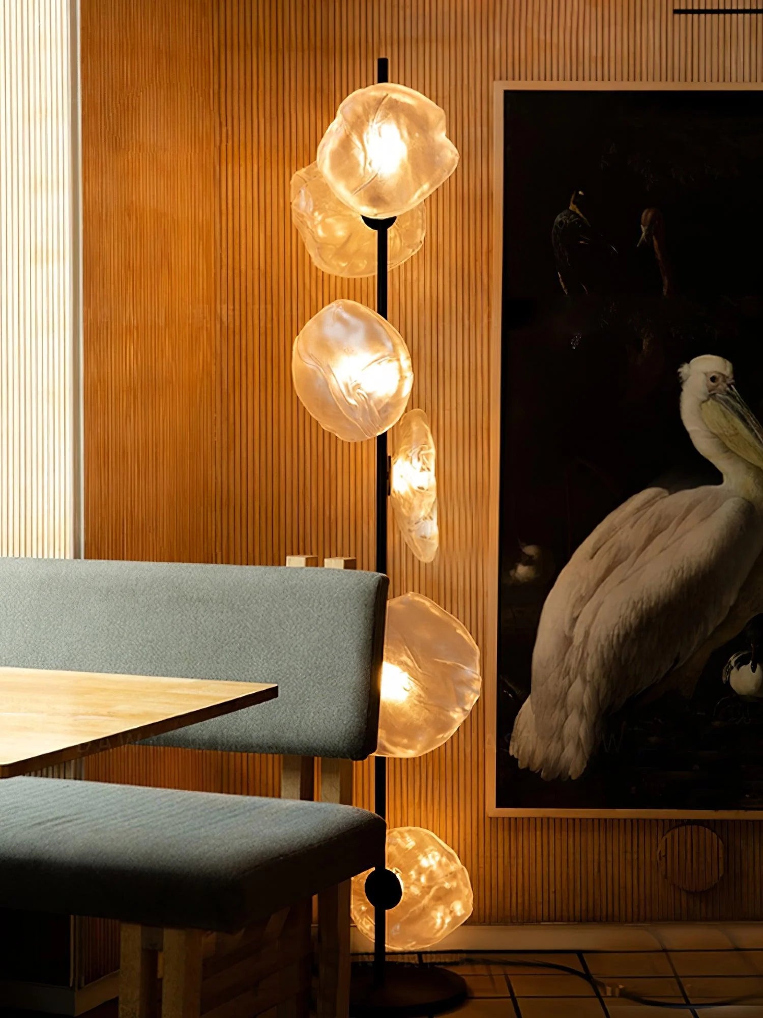 Glass Petals Floor Lamp - Yiarolight