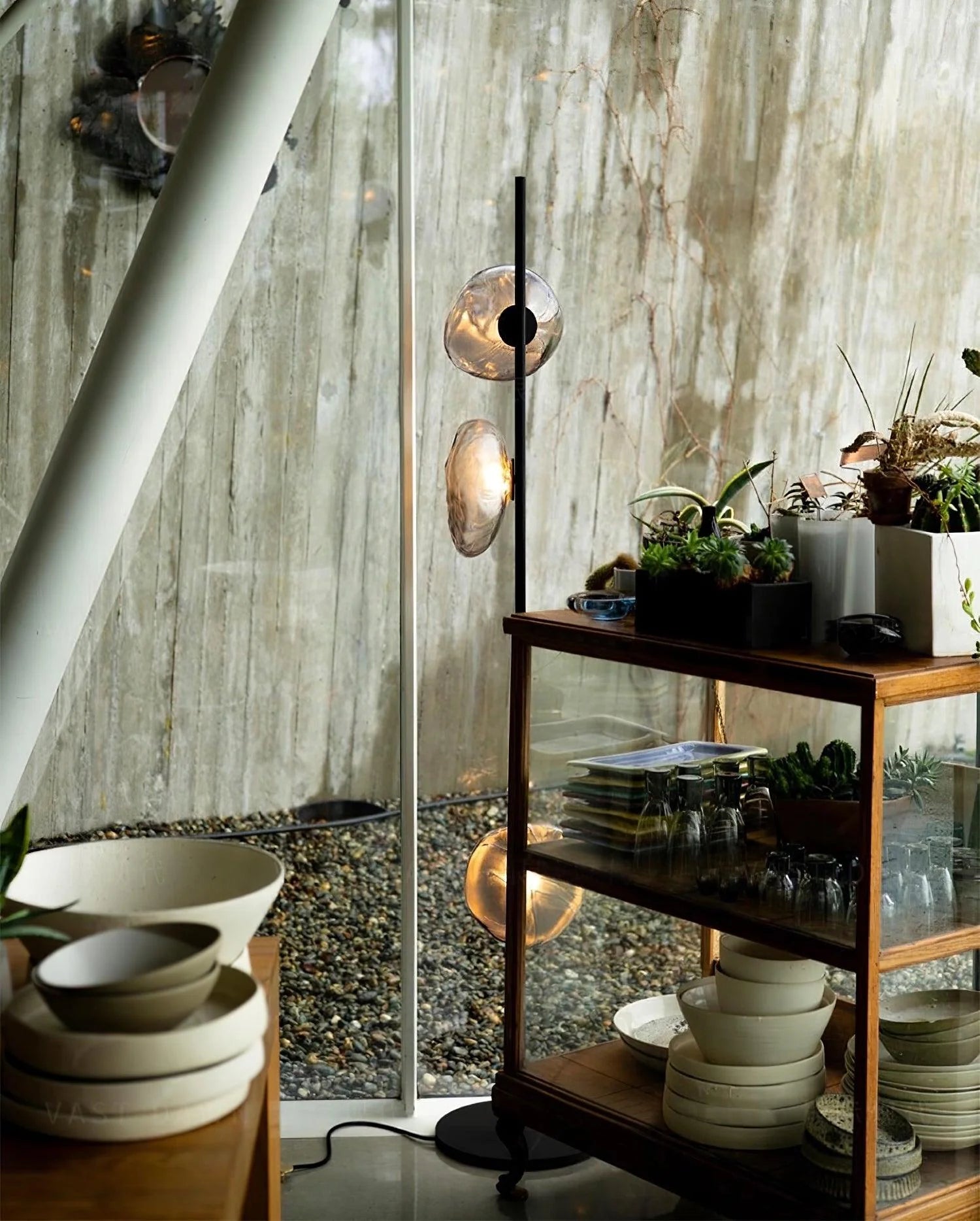 Glass Petals Floor Lamp - Yiarolight